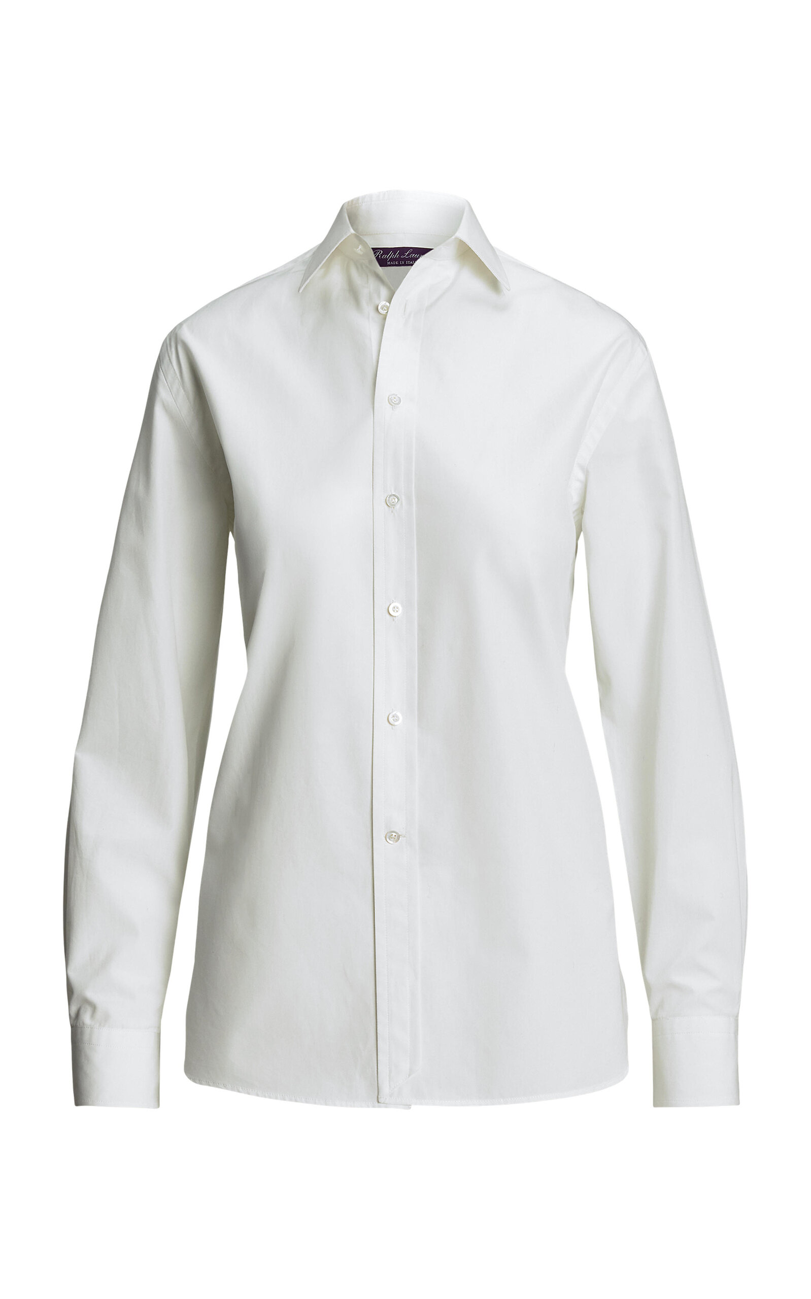 Ralph Lauren Adrien Button-Down Cotton Shirt - White