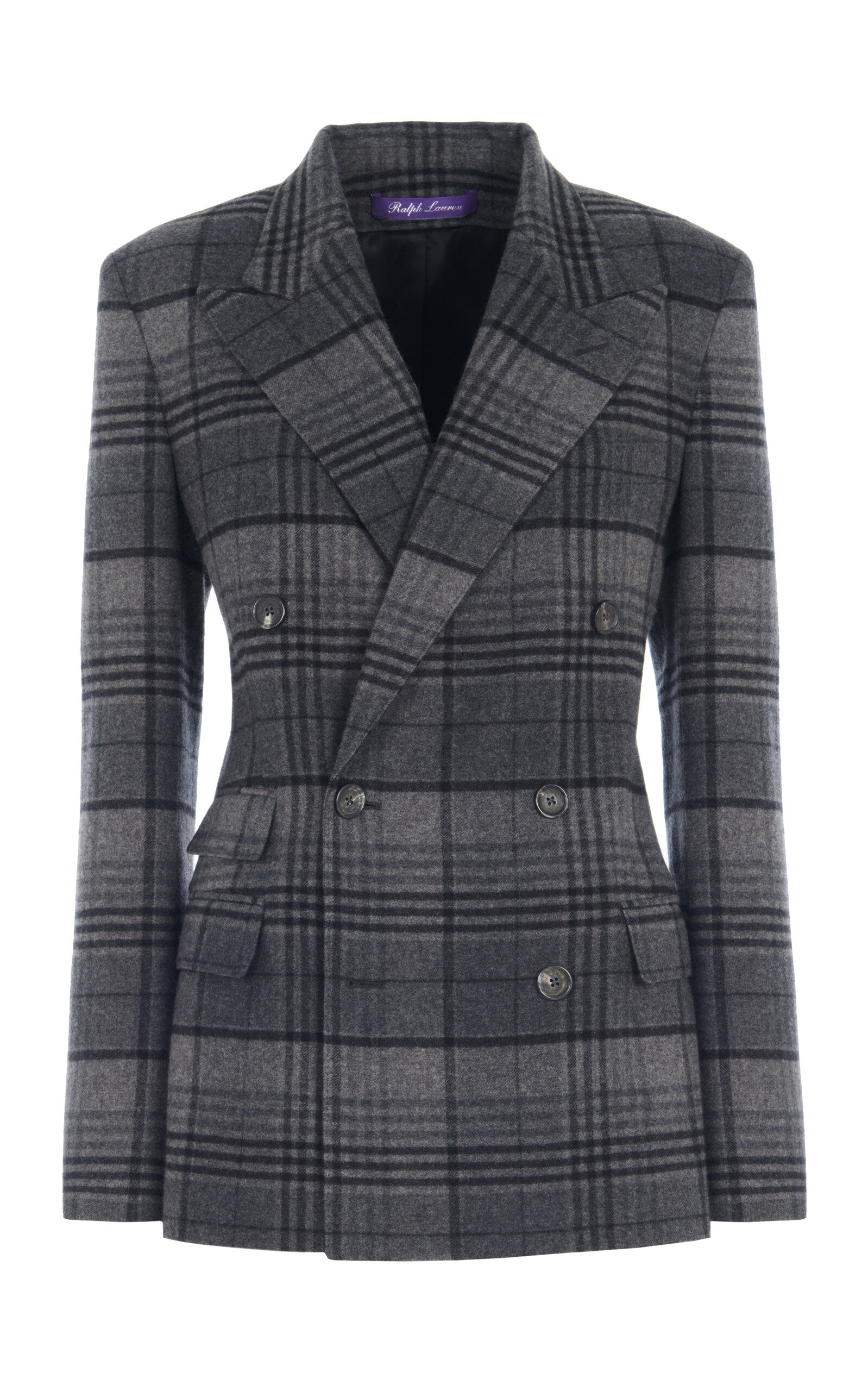 Ralph Lauren Kent Plaid Wool Blazer