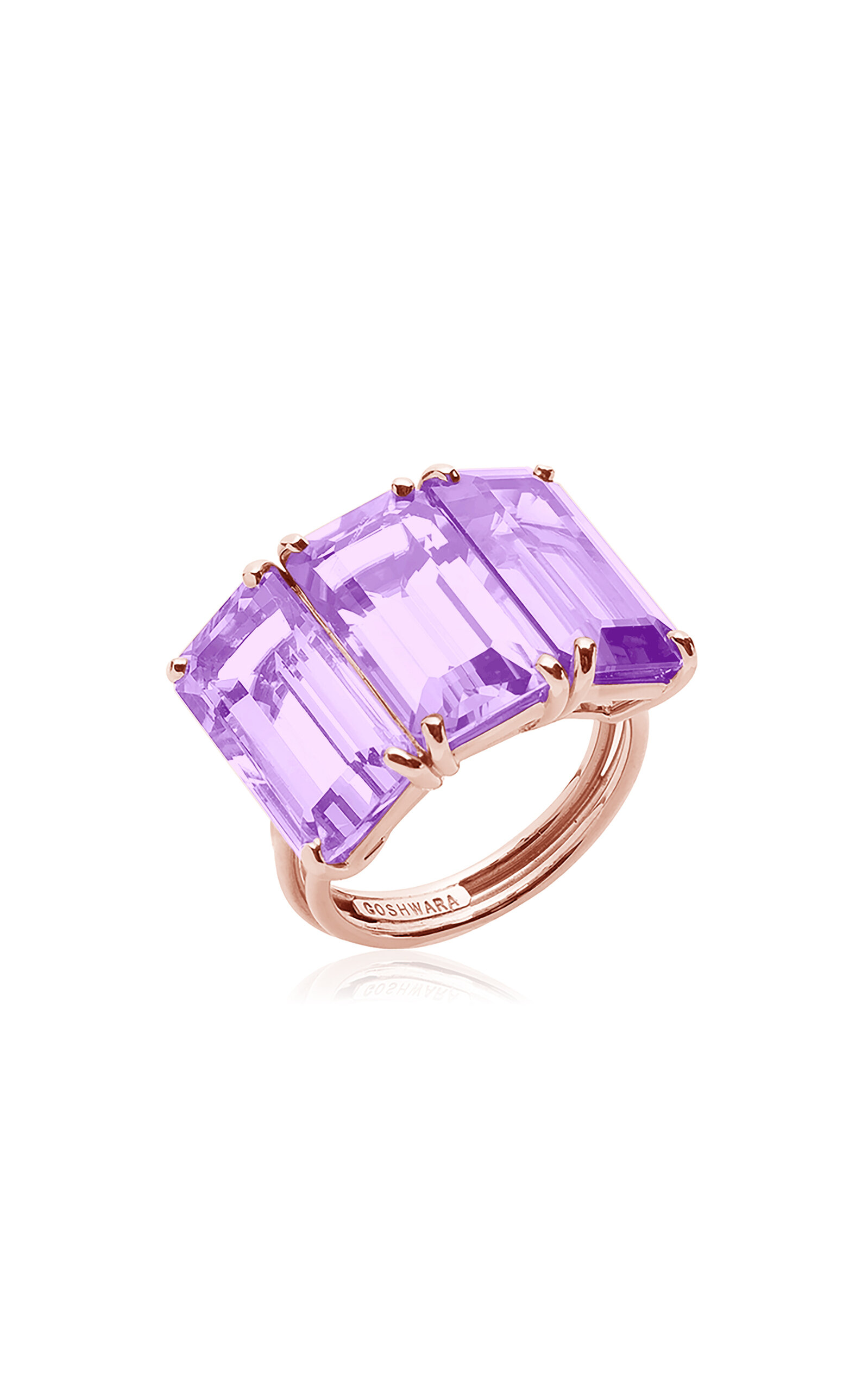 Goshwara Goshwara Rings - Purple