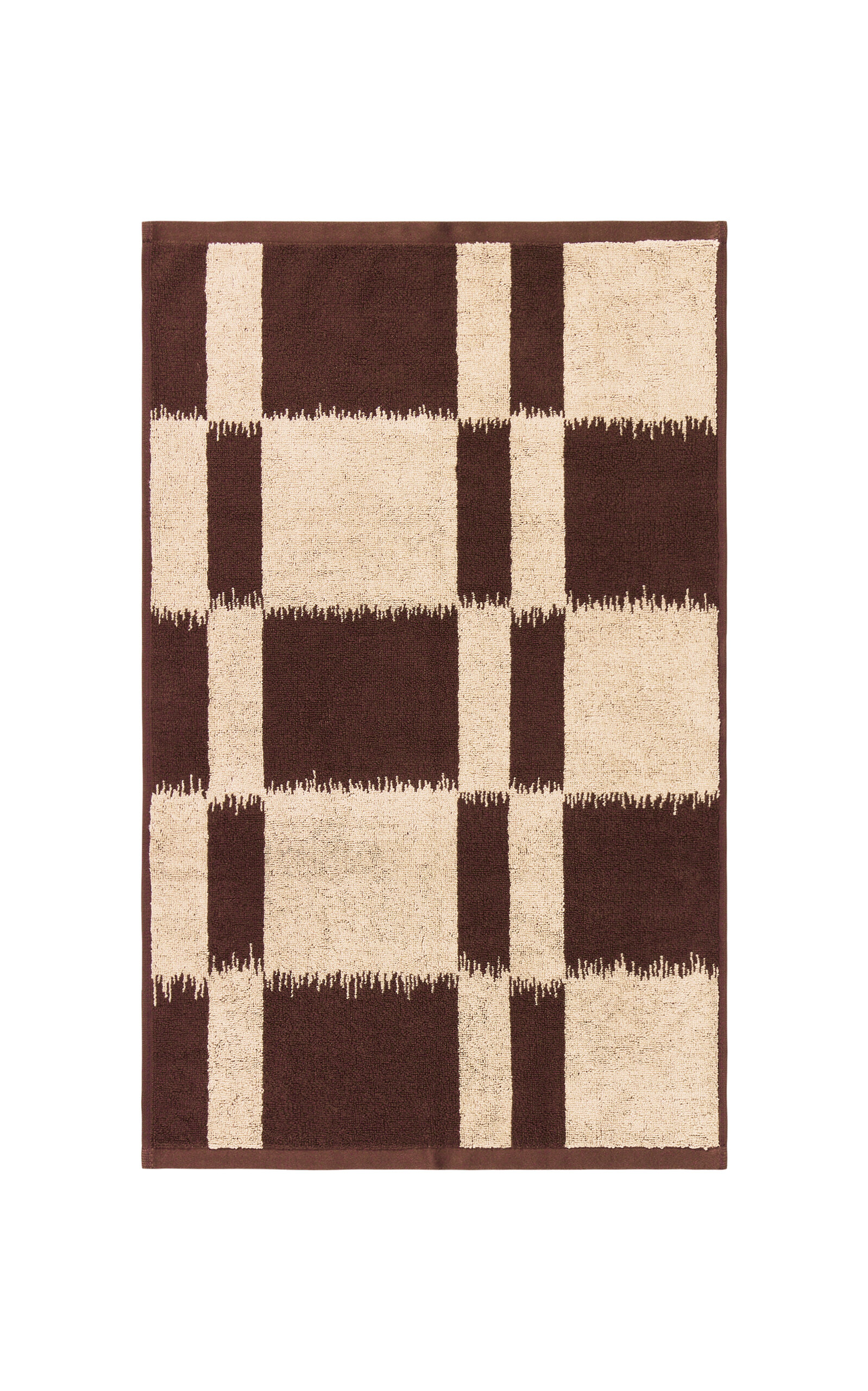 Autumn Sonata Karin Organic Cotton Hand Towel - Brown