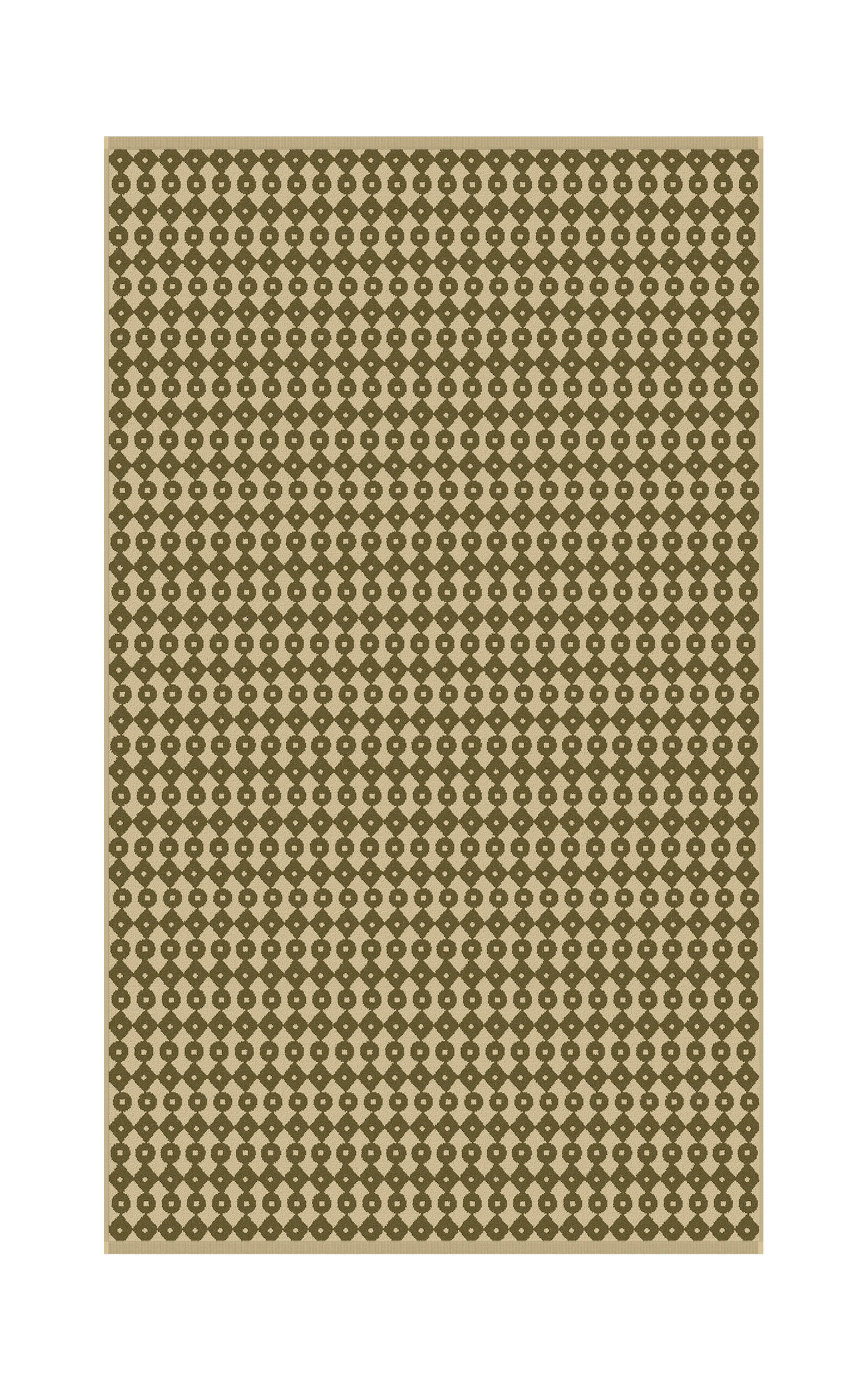 Autumn Sonata Hanna Organic Cotton Bath Sheet - Green