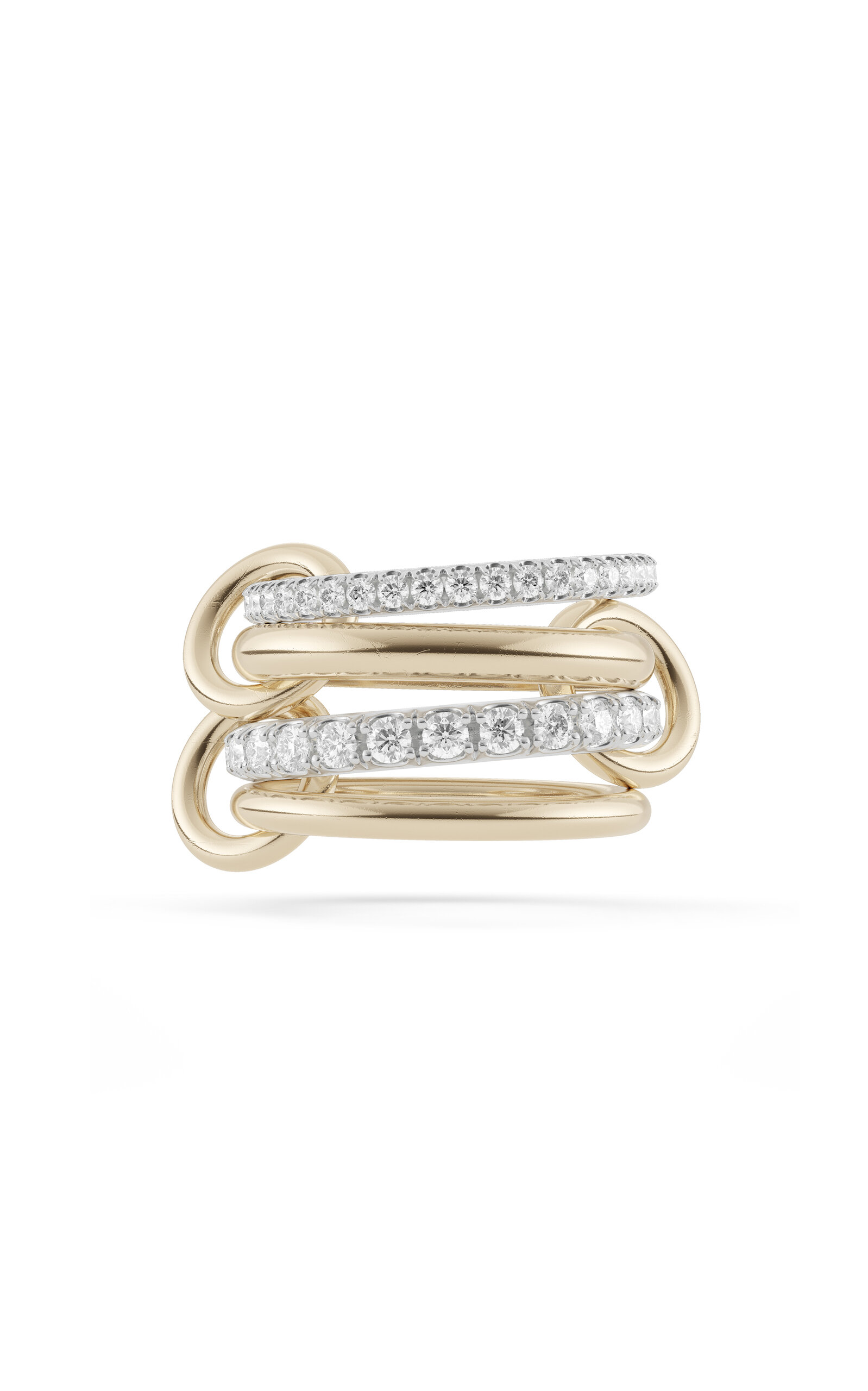 Spinelli Kilcollin Halley 18k Yellow Gold And Diamond Ring