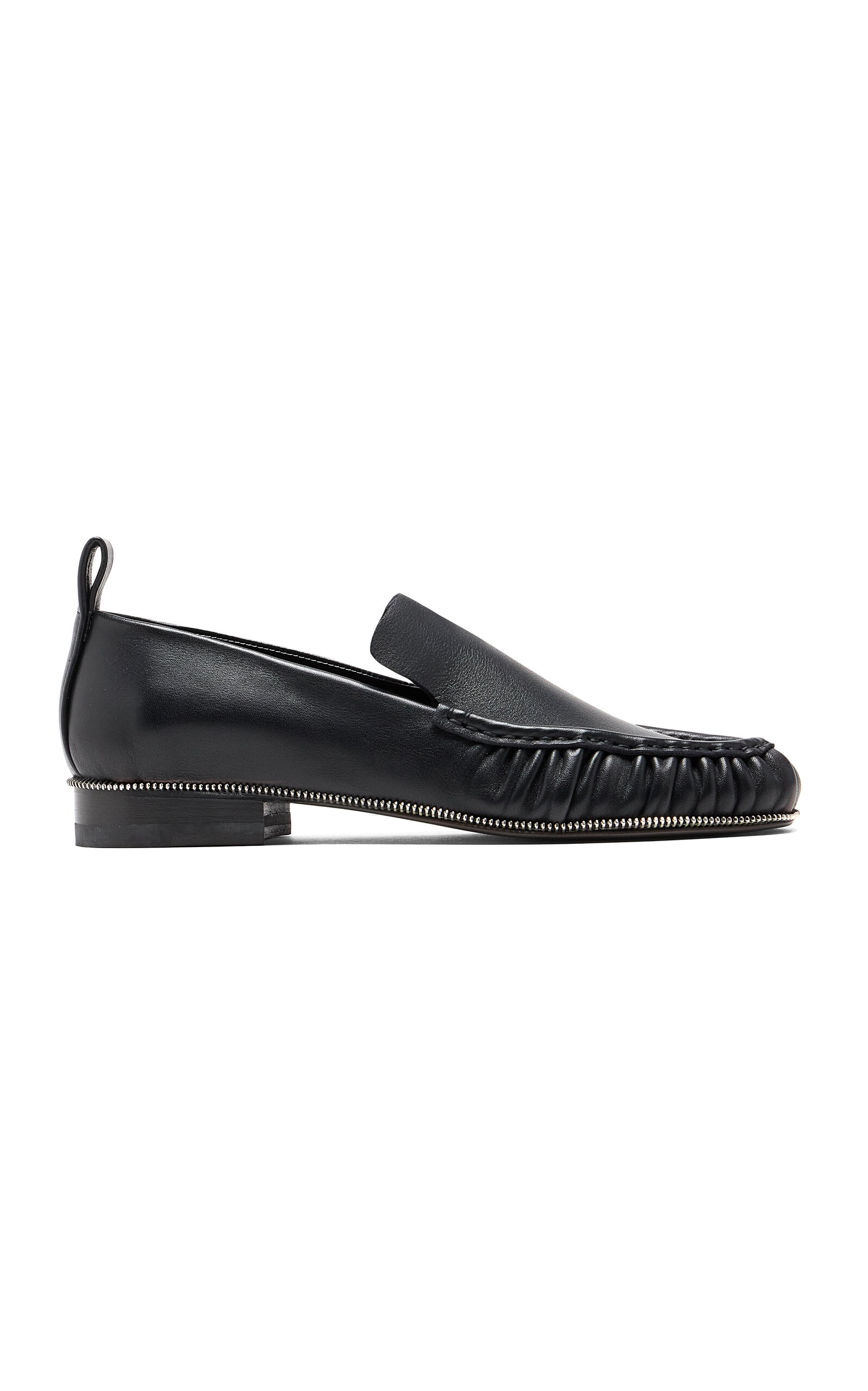 Paul Andrew Mister Zip-detail Softy Leather Loafers