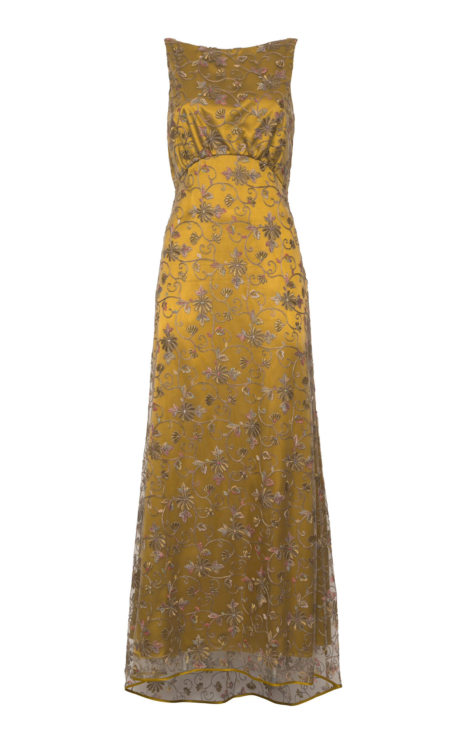 Loretta Caponi Scilla Open-back Midi Dress