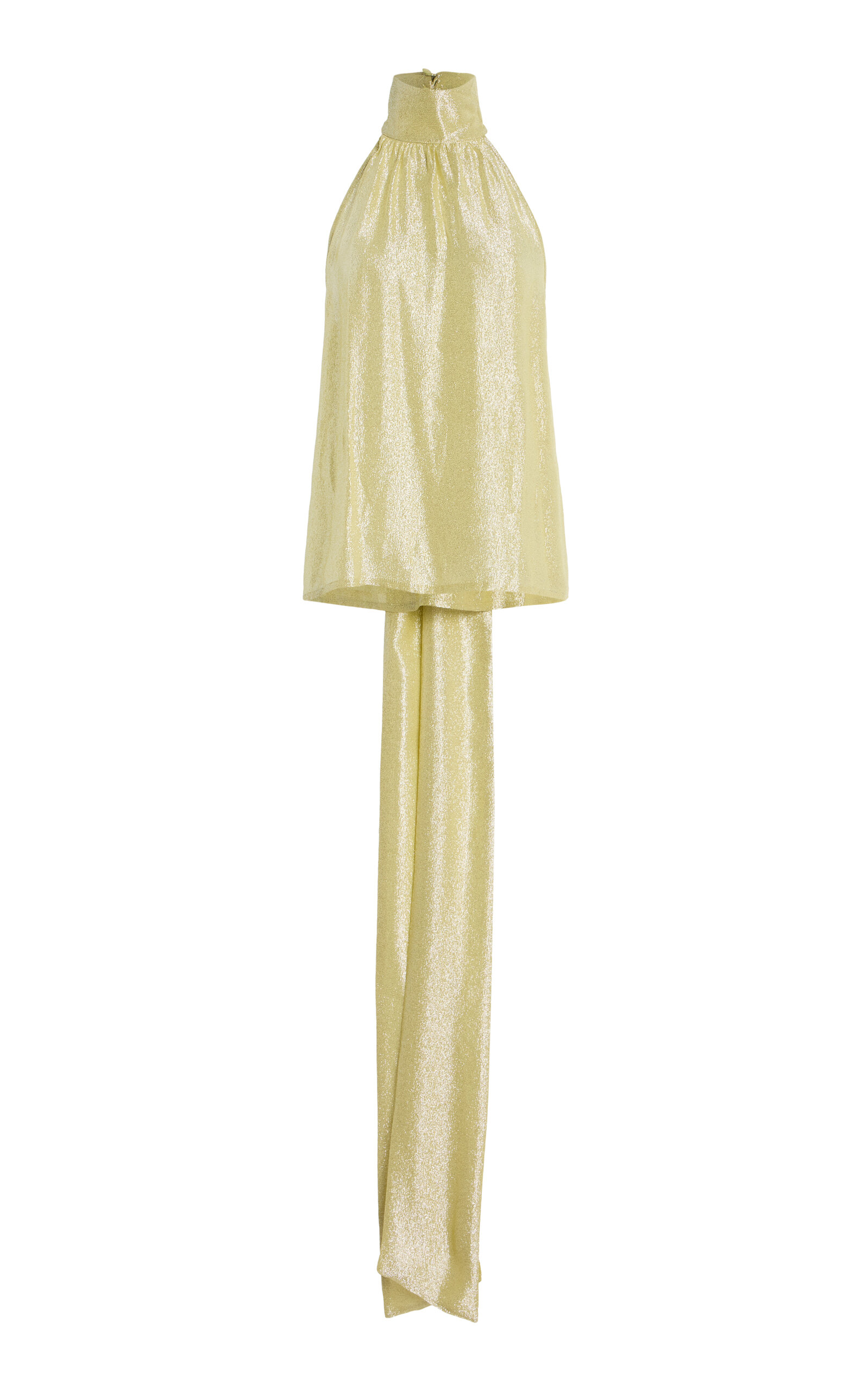 Francoise Exclusive Sasha Iris-print Top In Yellow