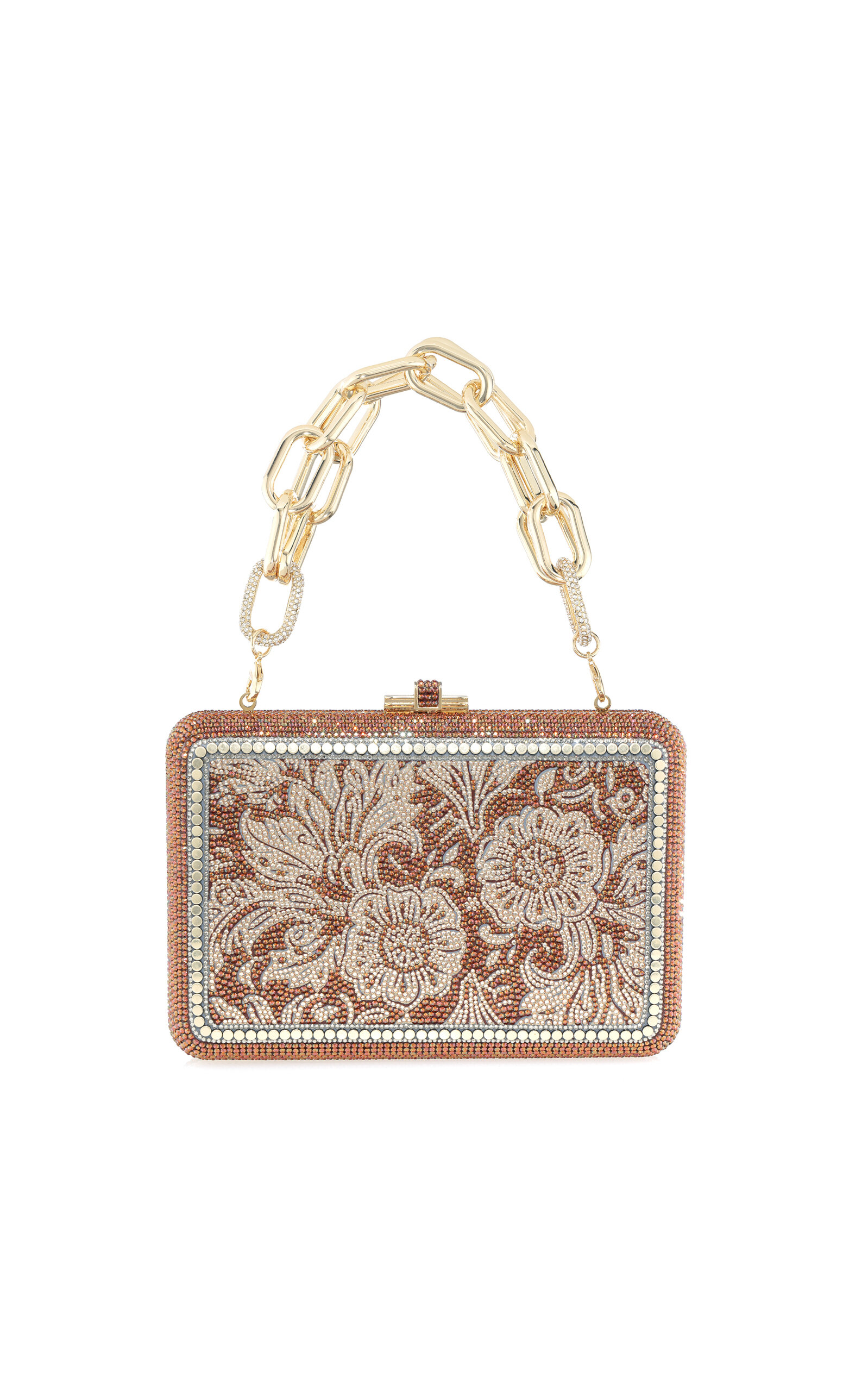 Judith Leiber Couture Slim Slide Delilah Crystal Clutch