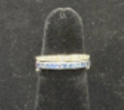 Blu Dog World Ring; Art Deco; C. 1920; French; Platinum “ Flip-ring” With Sapphires; Rubies And Diamonds