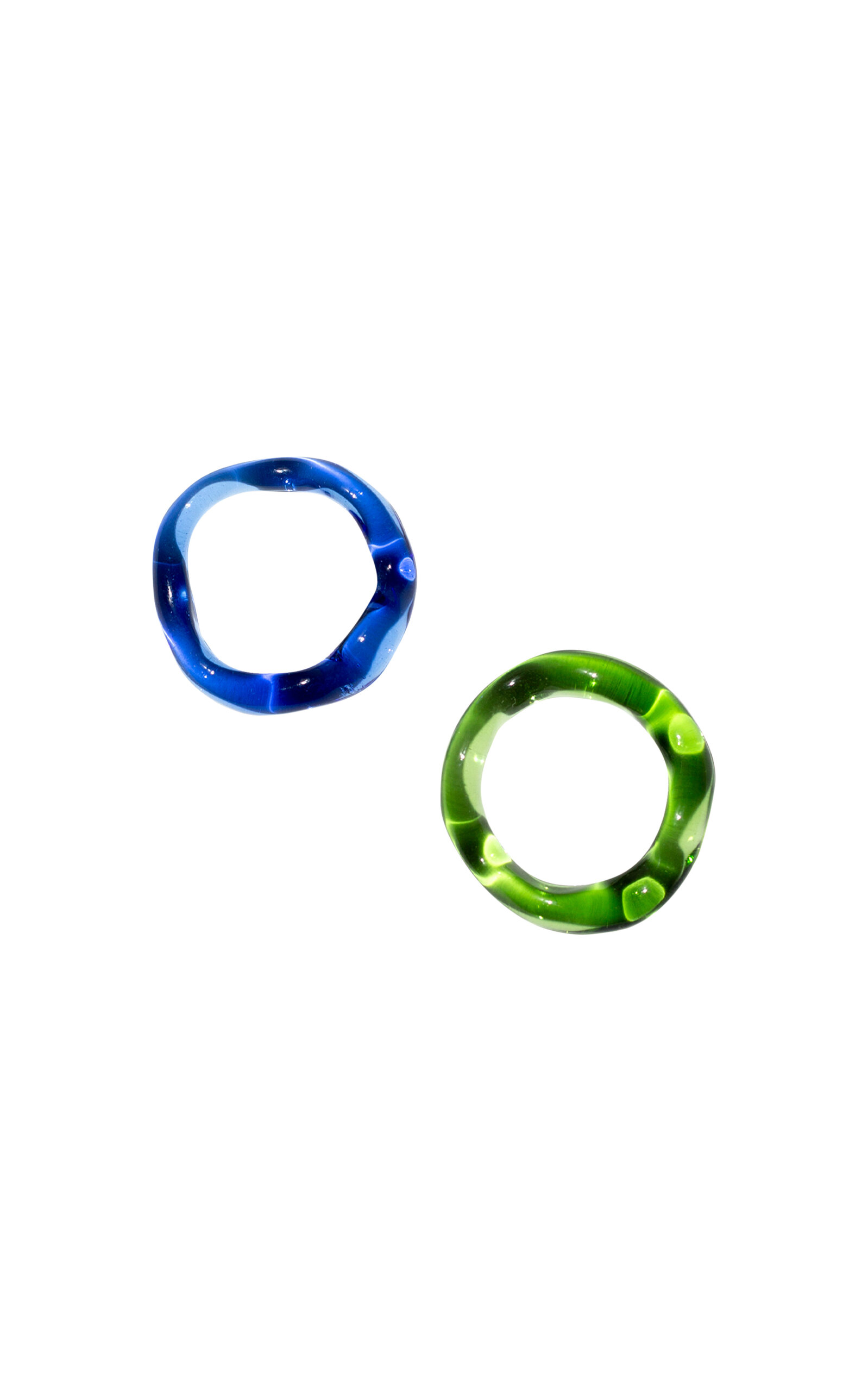 Studio Conchita Onda Glass Rings Set - Multi - Moda Operandi