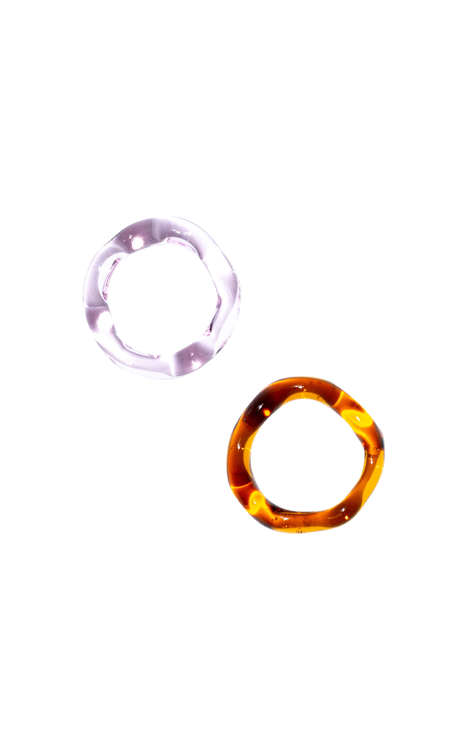 Studio Conchita Onda Glass Rings Set