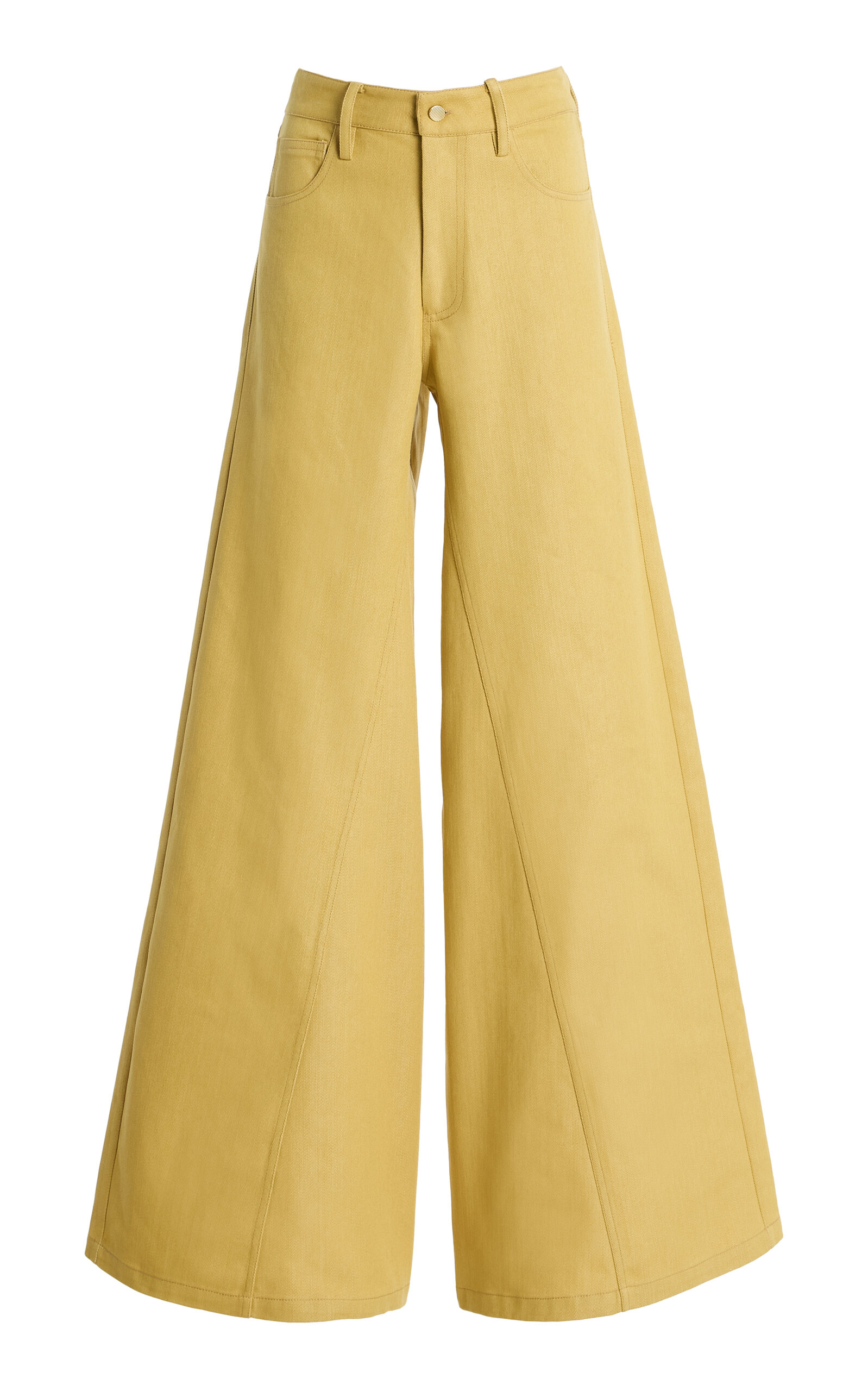 Alexis Dilo Cotton-Blend Wide-Leg Pants