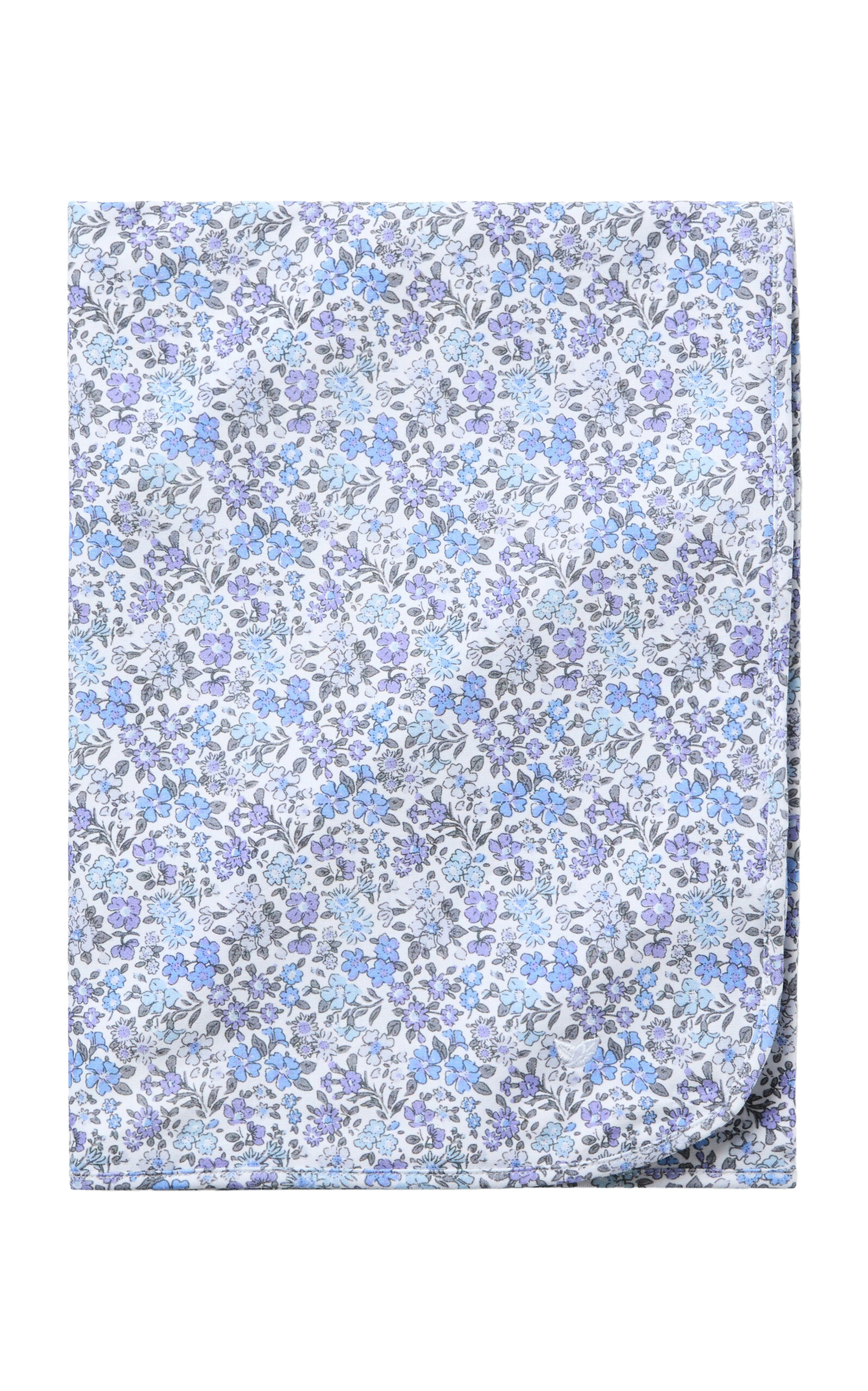 Petite Plume Fleur d'Azur Cotton Blanket