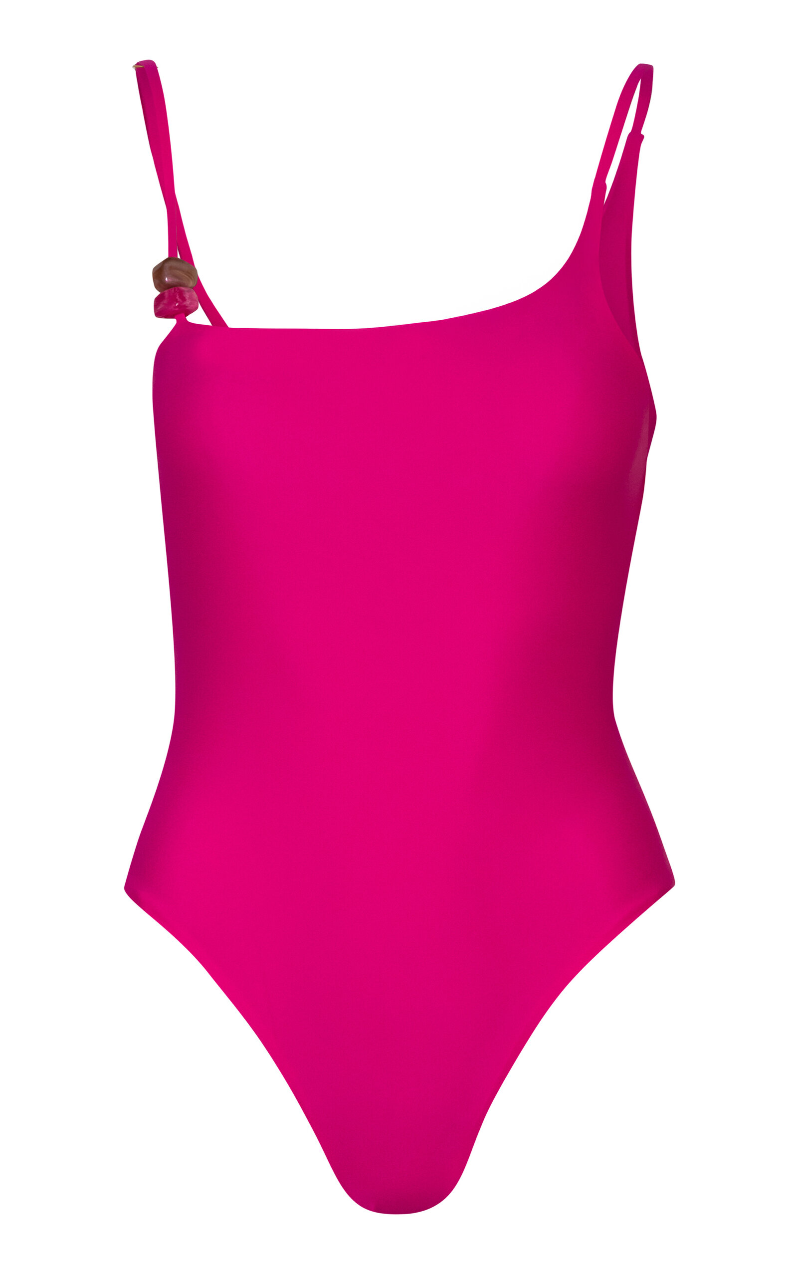 Baobab Lola Bead-detailed Swimsuit In Pink