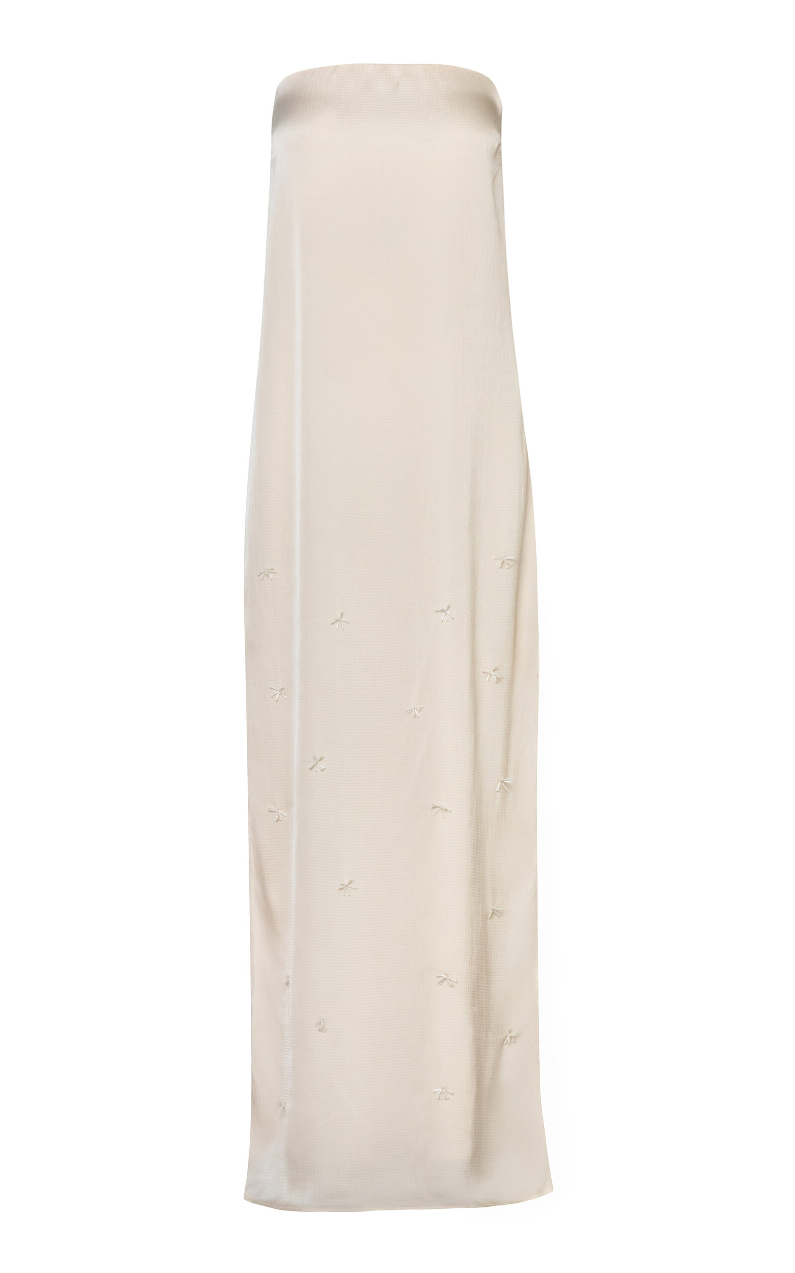 Baobab Sage Strapless Gown