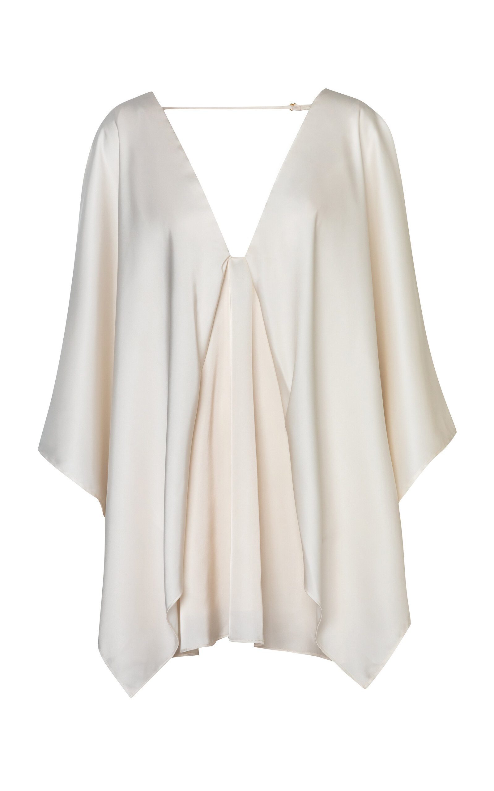 Baobab Pietro V-neck Mini Dress In White