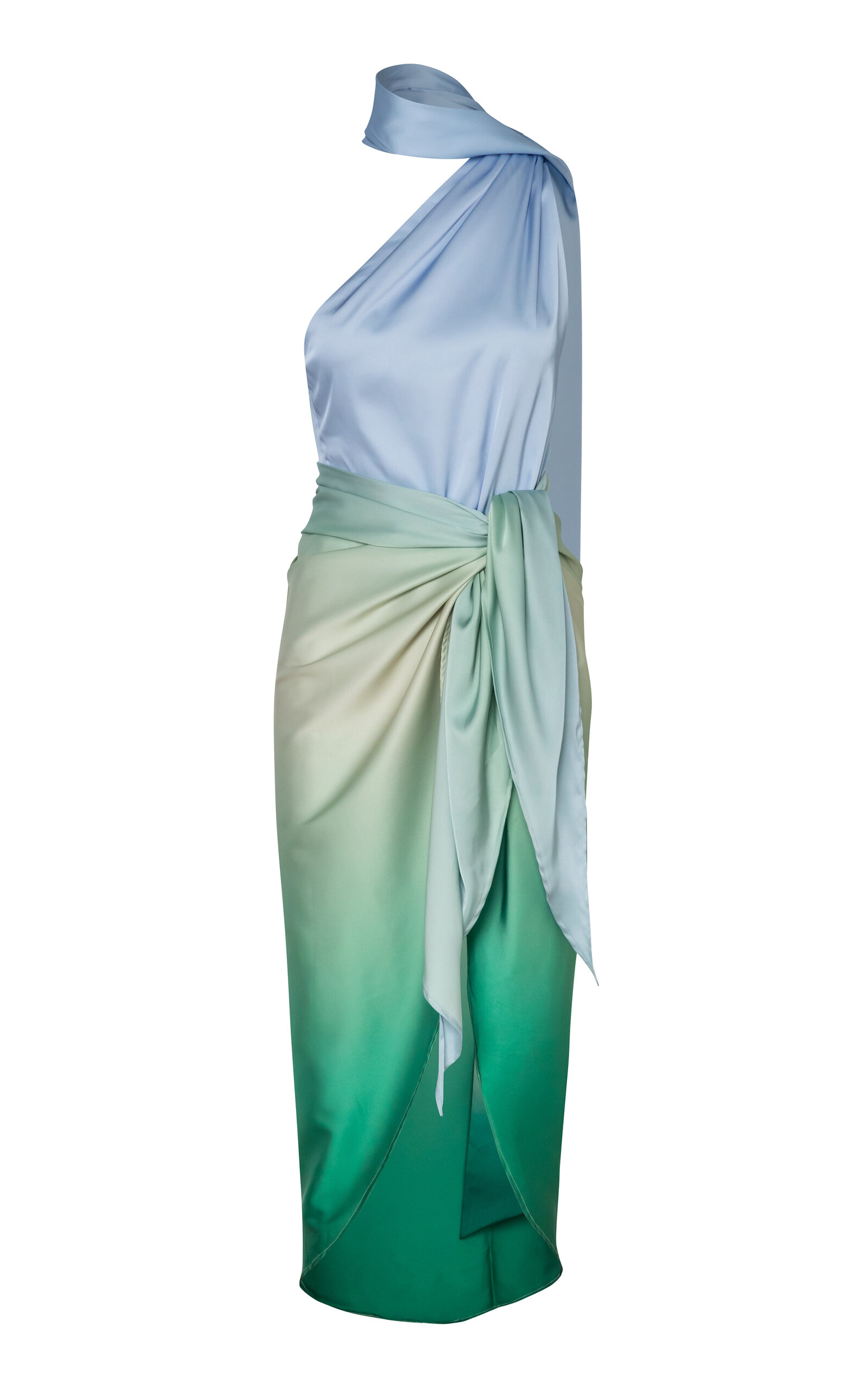 Baobab Lora Scarf-detailed Midi Dress