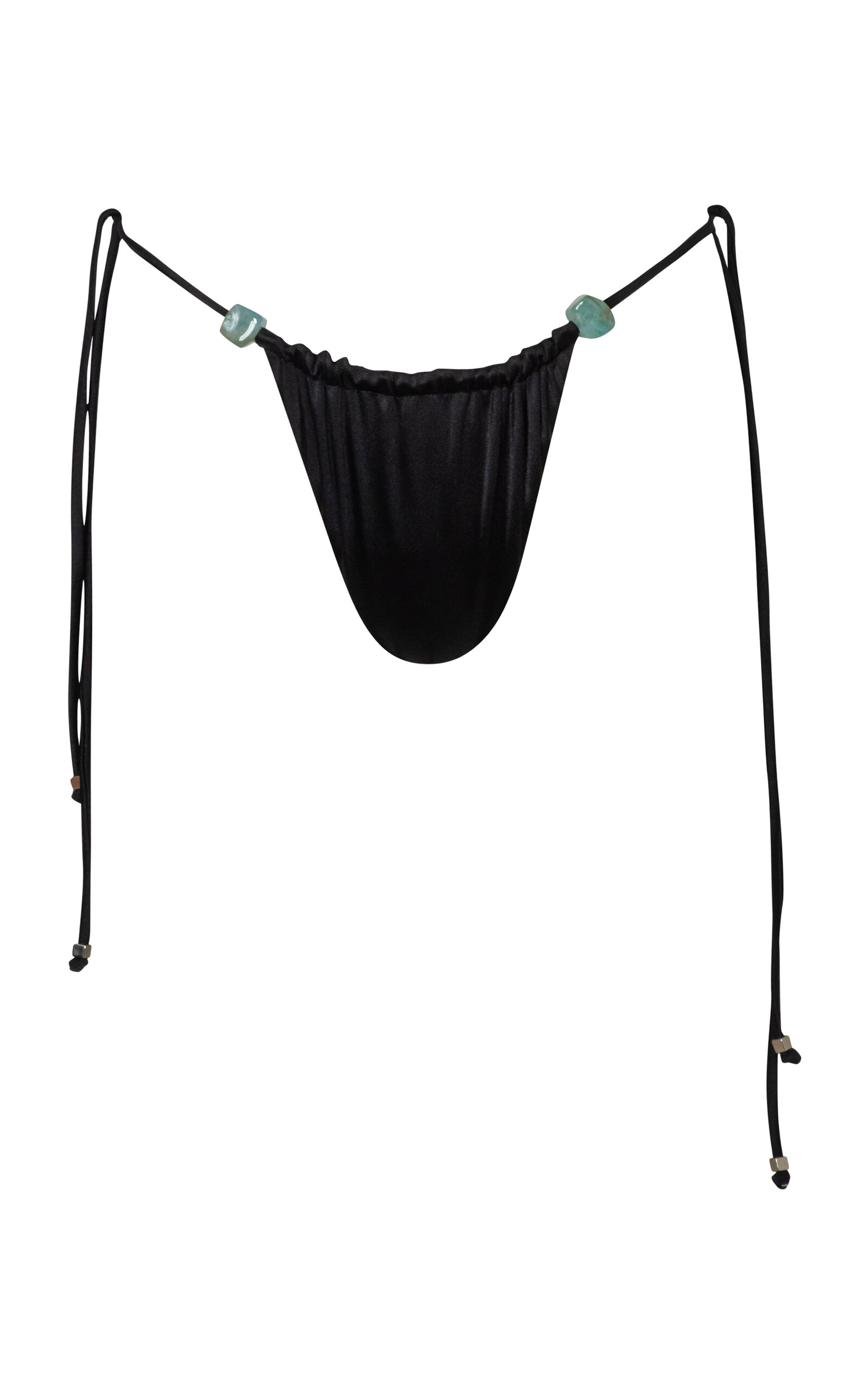 Baobab Kaia Bead-detailed String Bikini Bottom