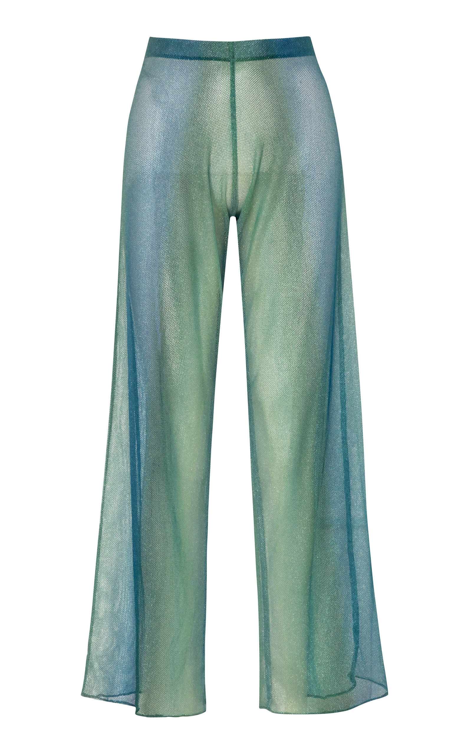 Baobab Gem Sheer Net Wide-Leg Pants