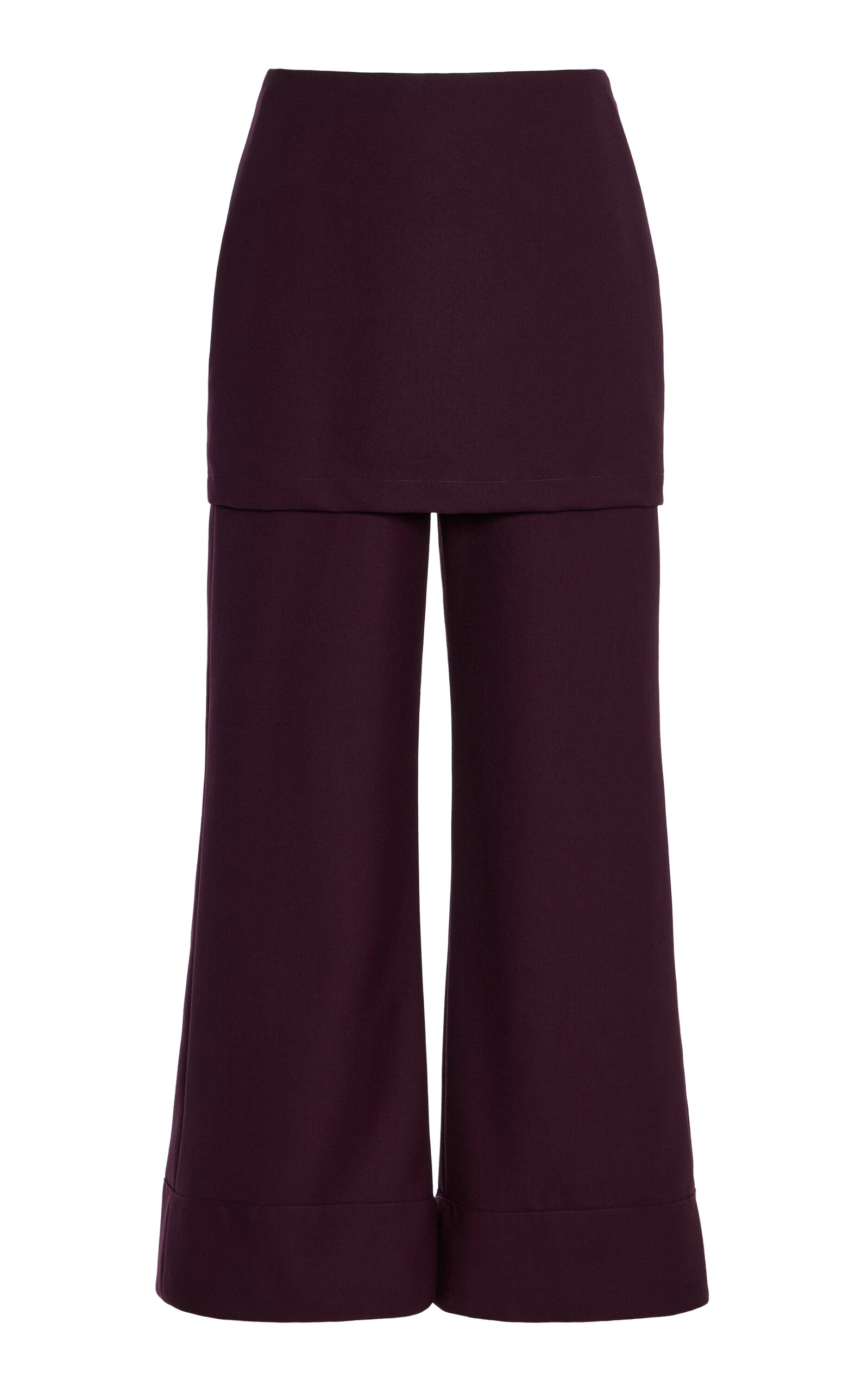 Exclusive Combination Wool Trousers