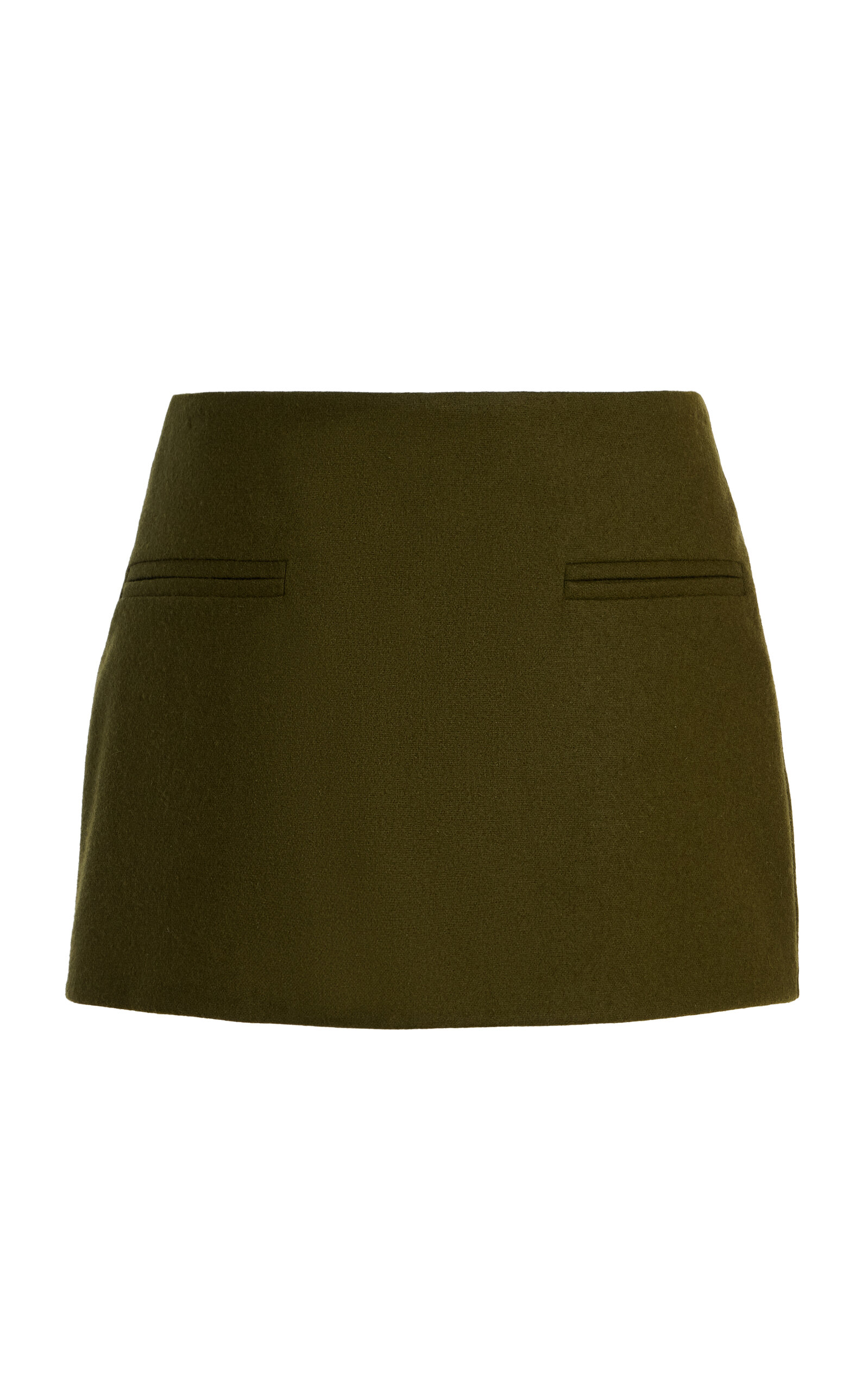 SLOAN Exclusive Wool Mini Skirt