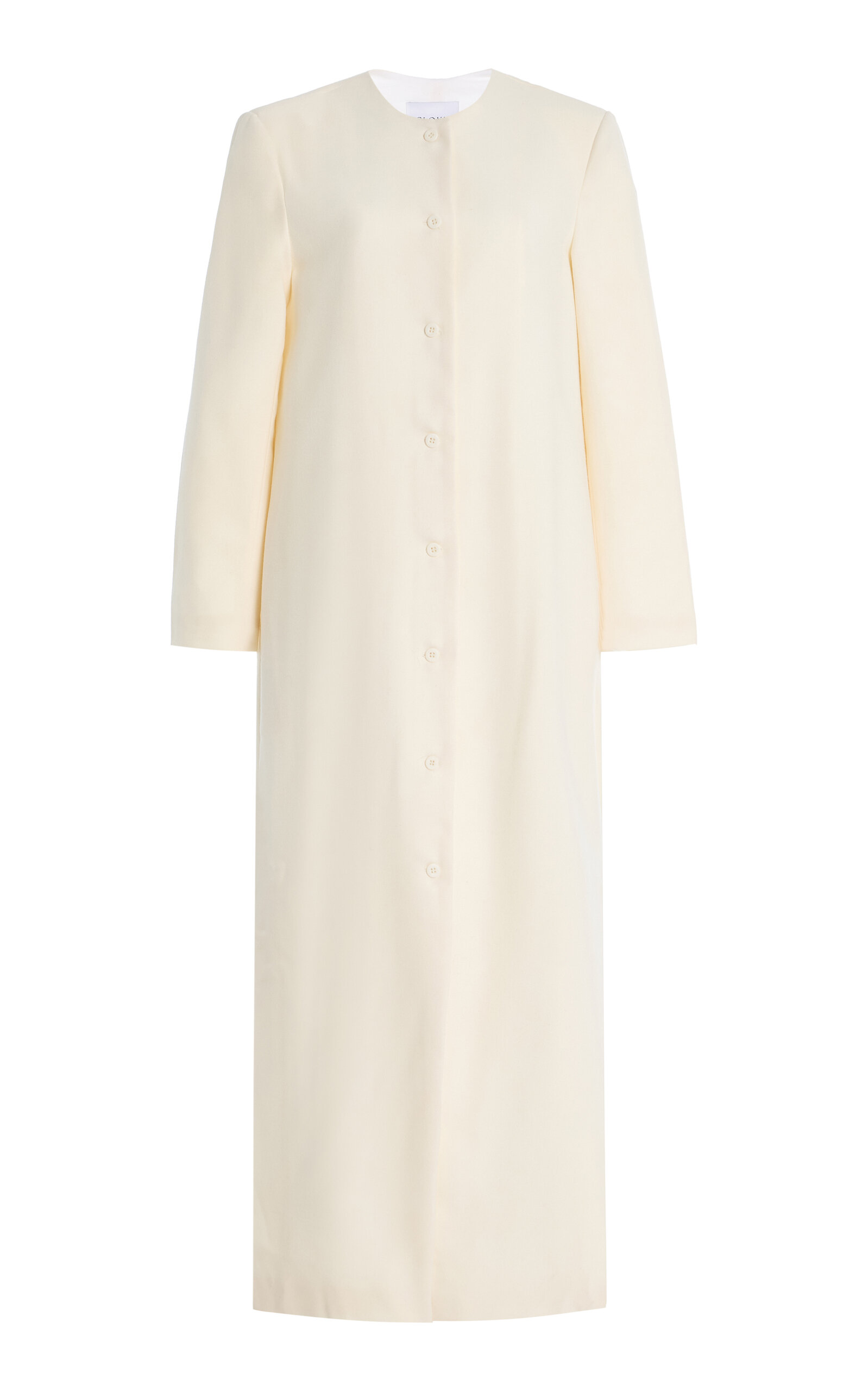 SLOAN Exclusive Wool Long Cardigan Coat