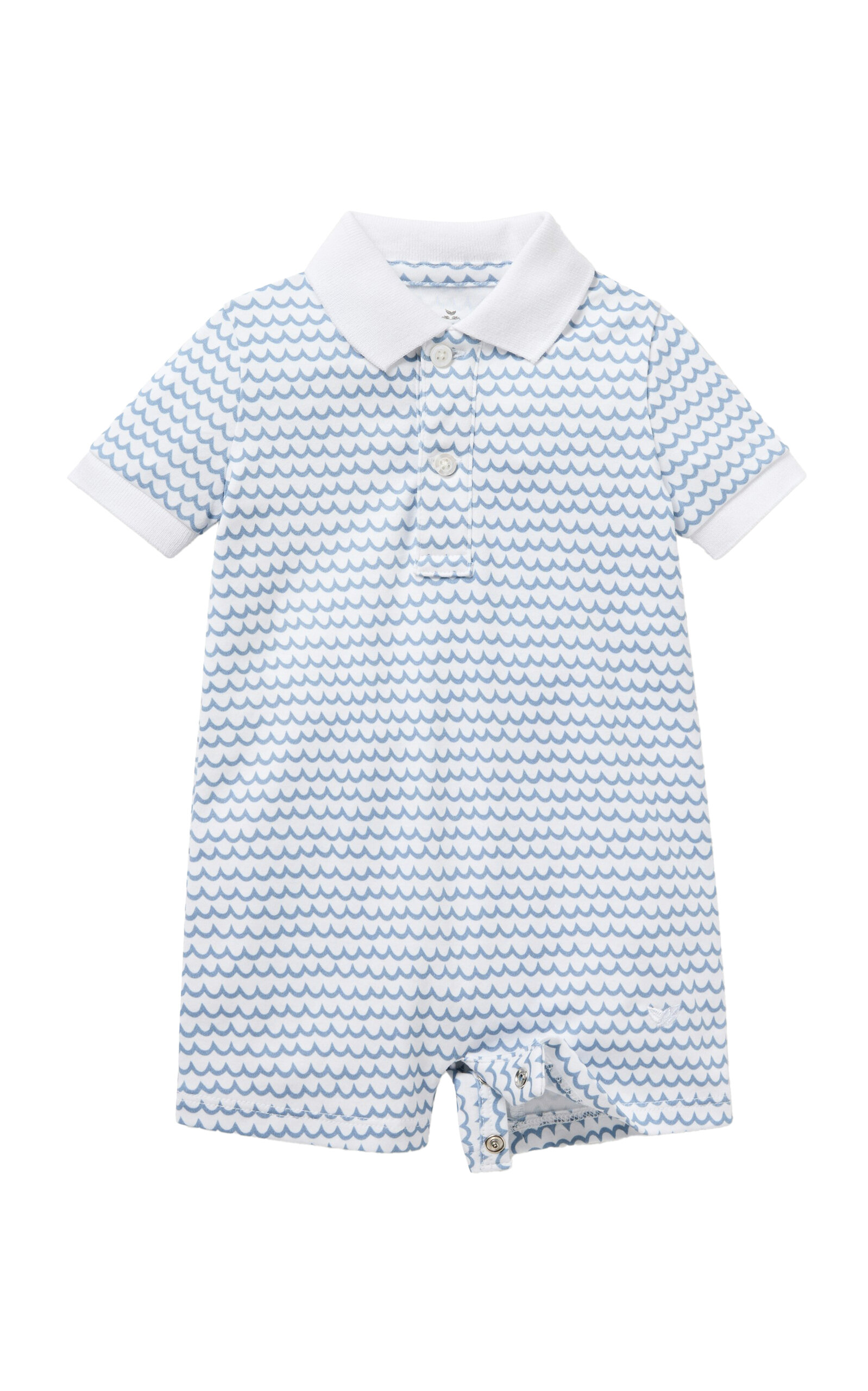 Petite Plume Infant Boy Pima Cotton Romper