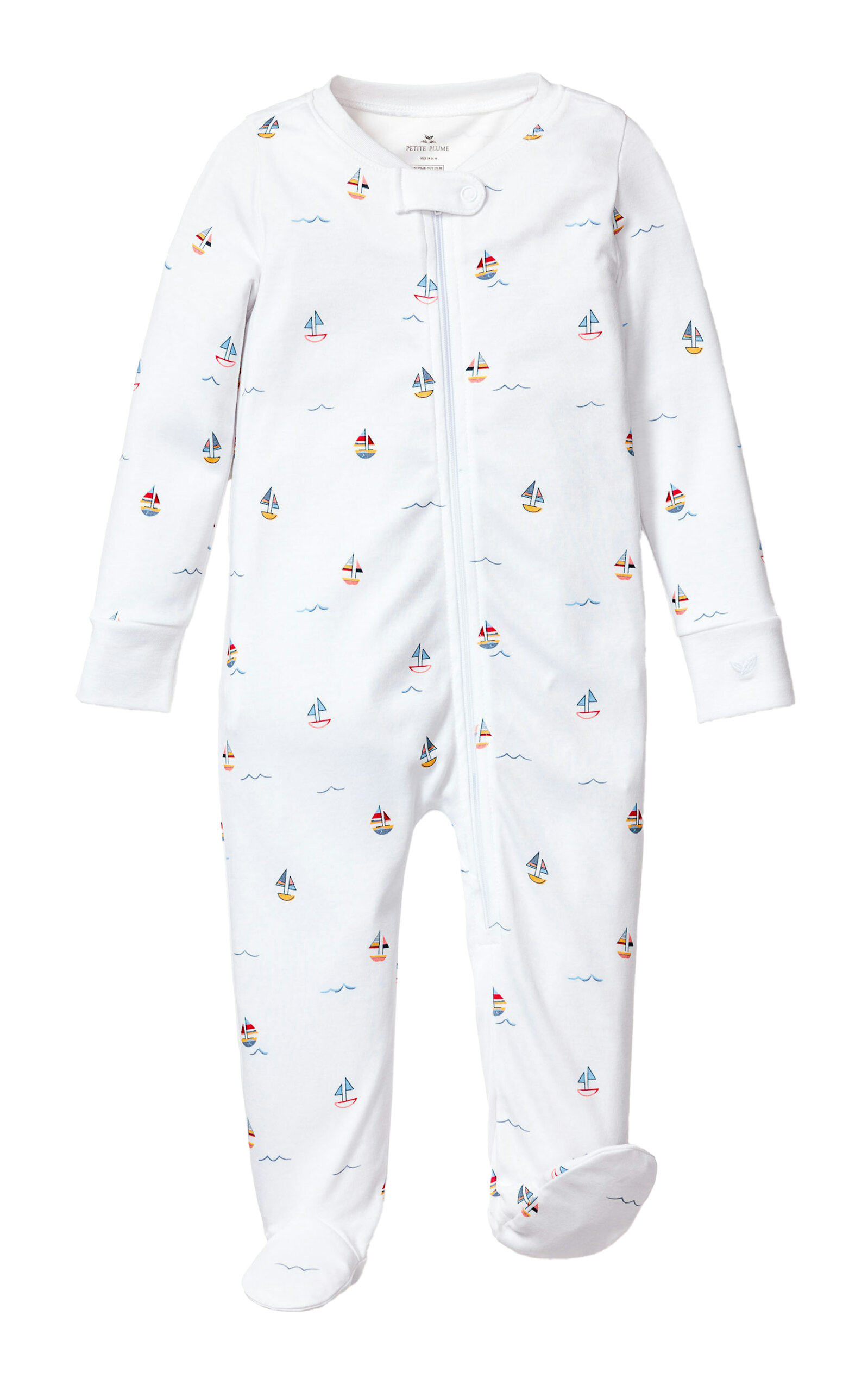 Petite Plume Infants'Pima Cotton Romper