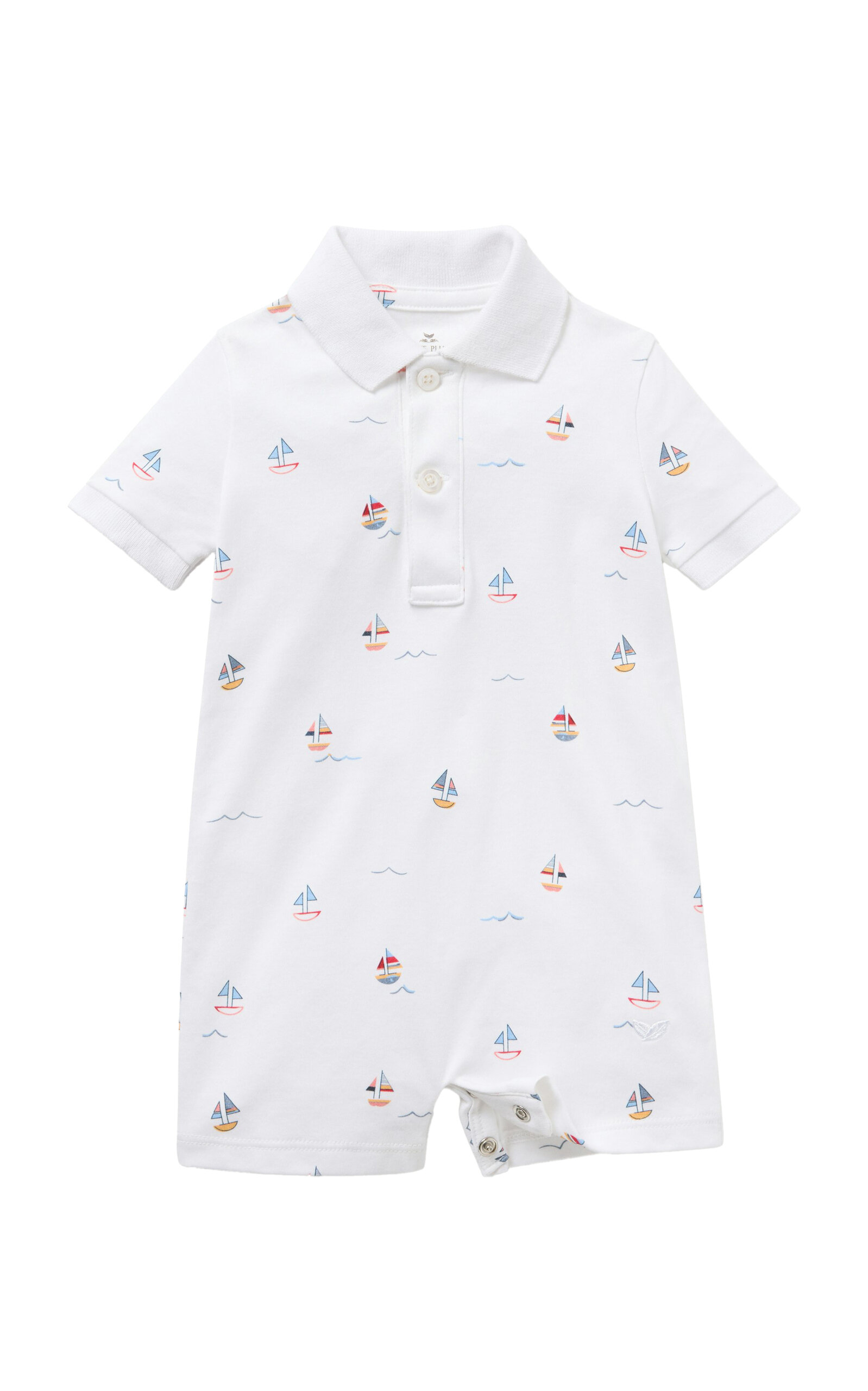 Petite Plume Infant Boy Pima Cotton Romper