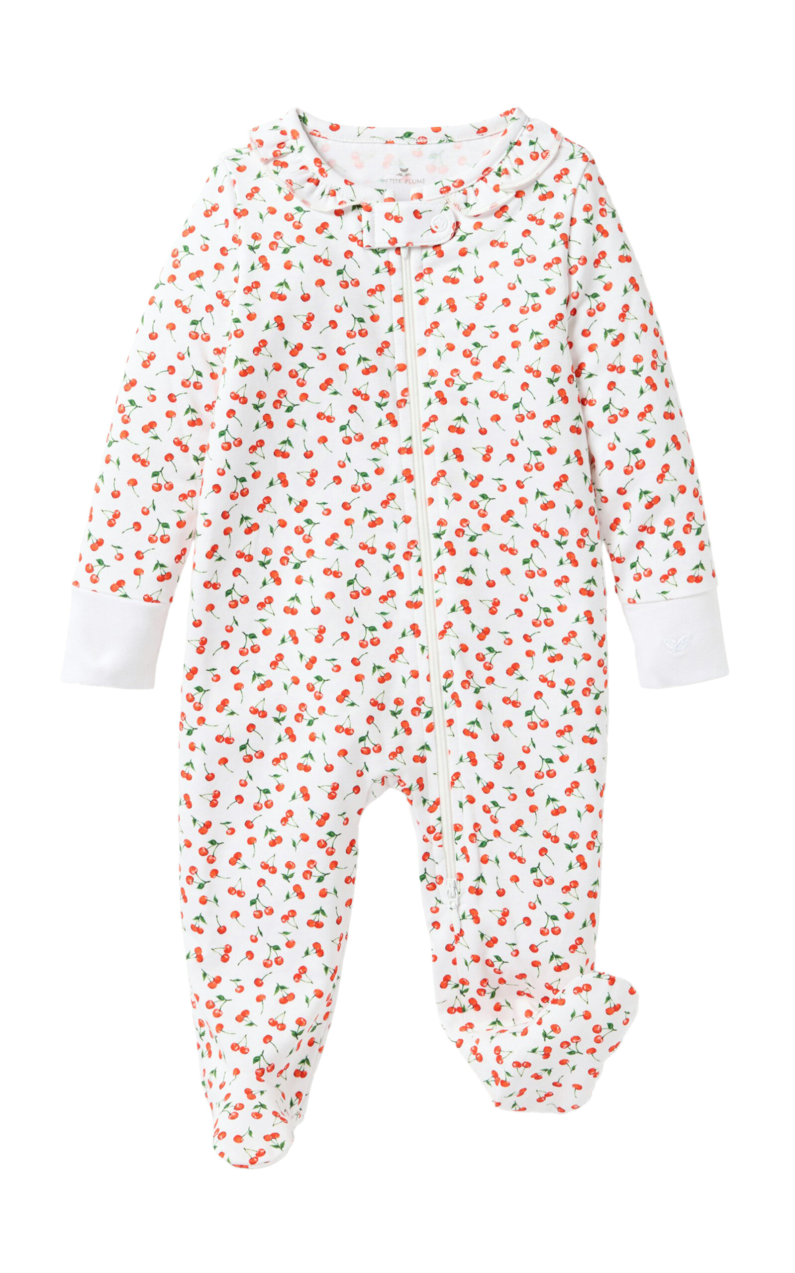 Petite Plume Infants'Pima Cotton Romper