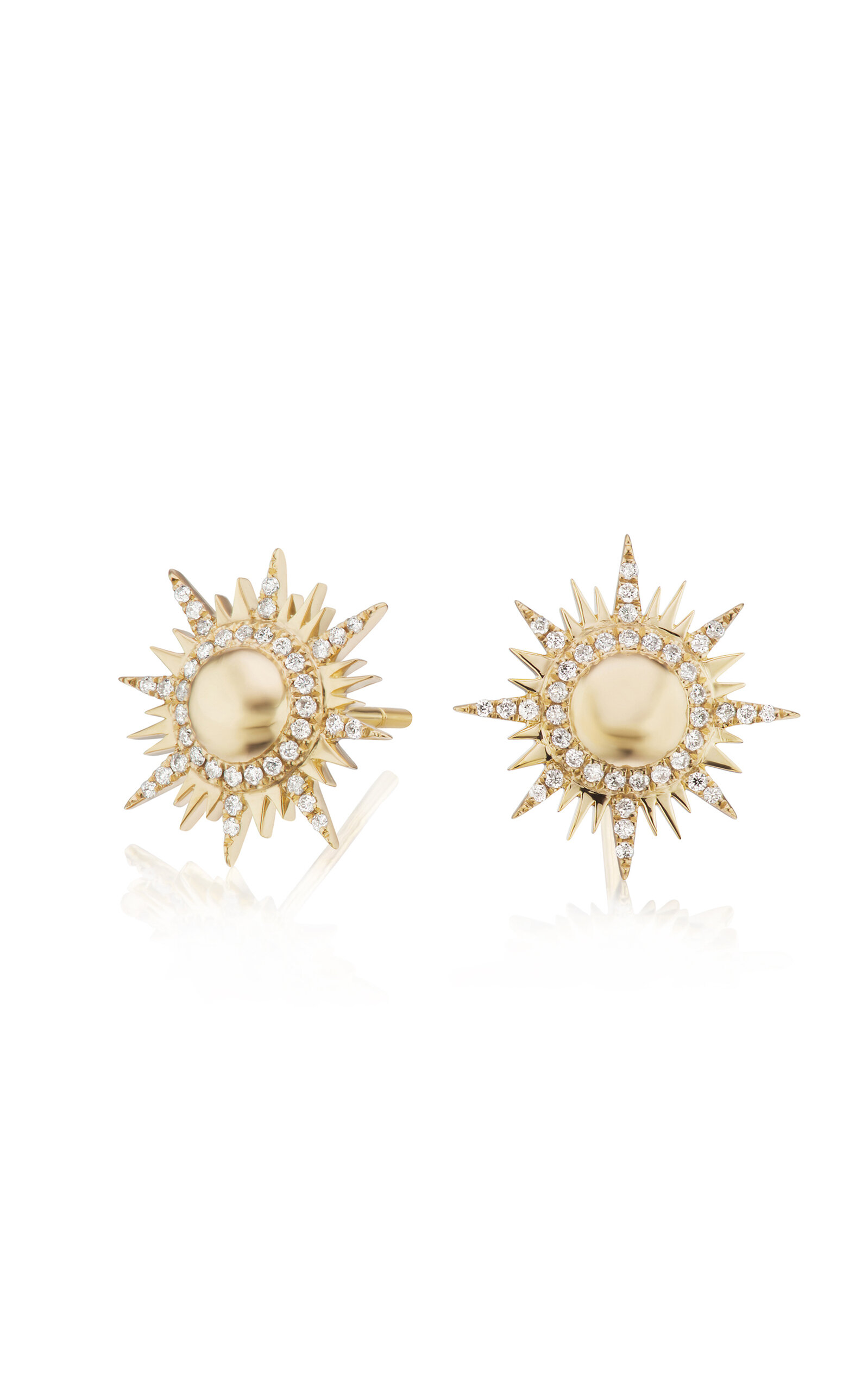 Il Sole 18K Yellow Gold Diamond Earrings