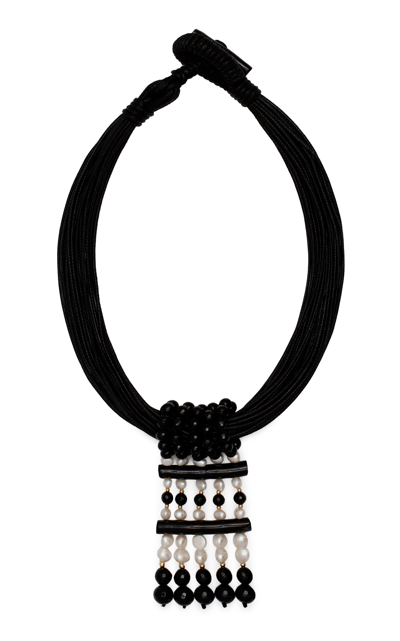 Le Sundial Sculptural Pendant Necklace