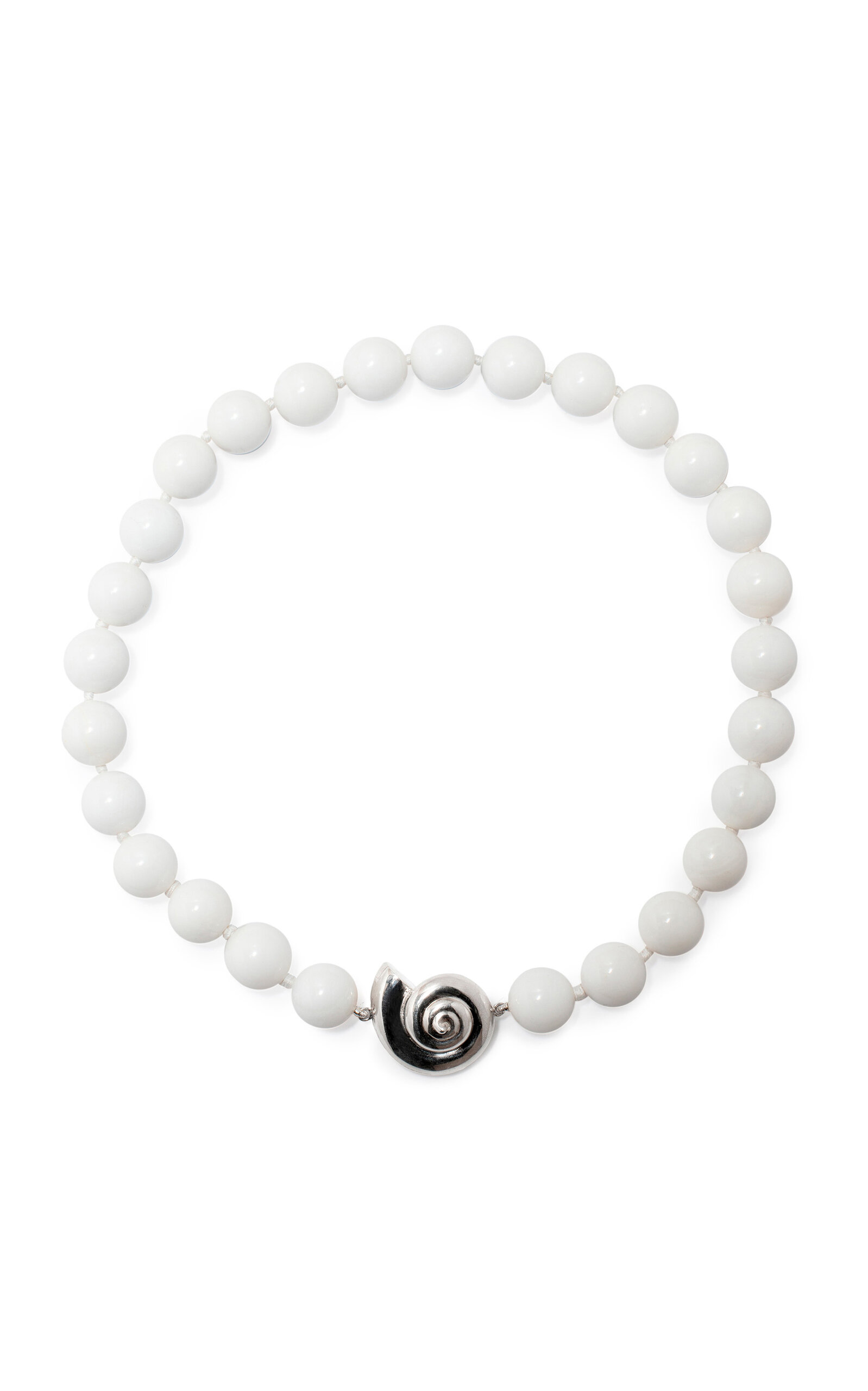 Le Sundial Nautilus Shell Collar Necklace