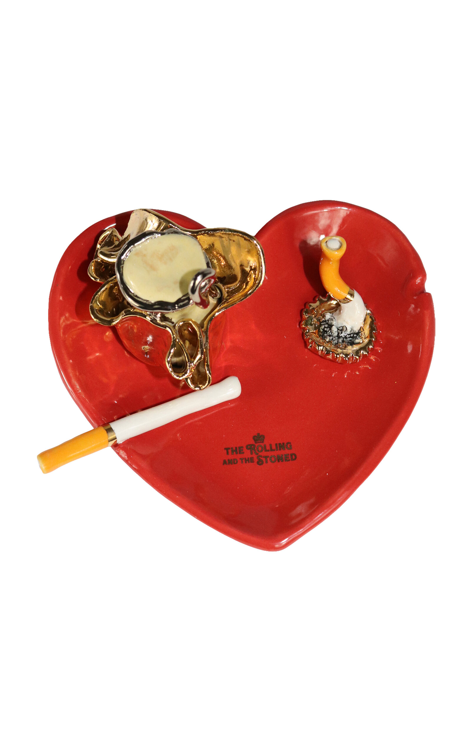 The Rolling And The Stoned Champagne Lover Ashtray