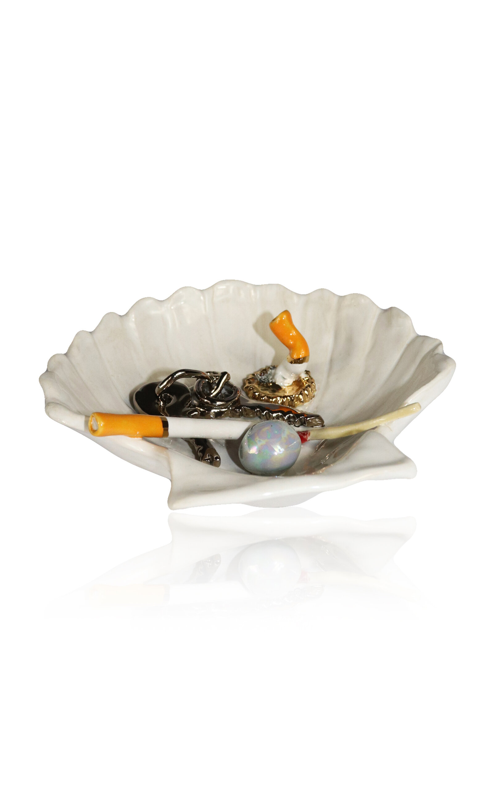 The Rolling And The Stoned Locked Out Large Shell Ashtray