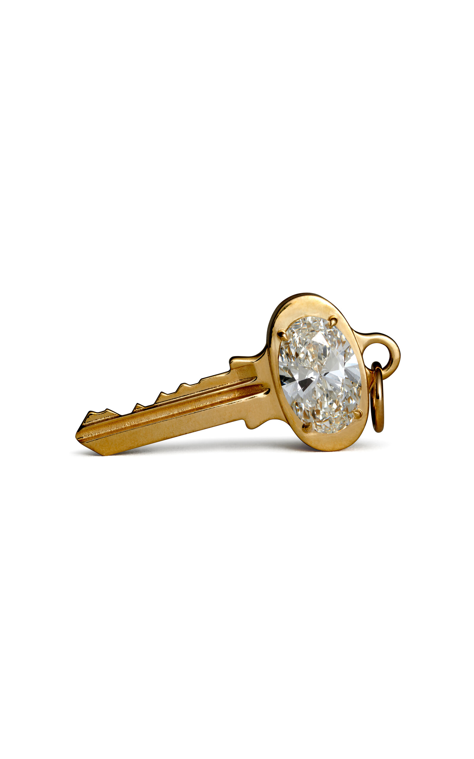 Alexei Hay 18k Yellow Gold The Oval Key Pendant