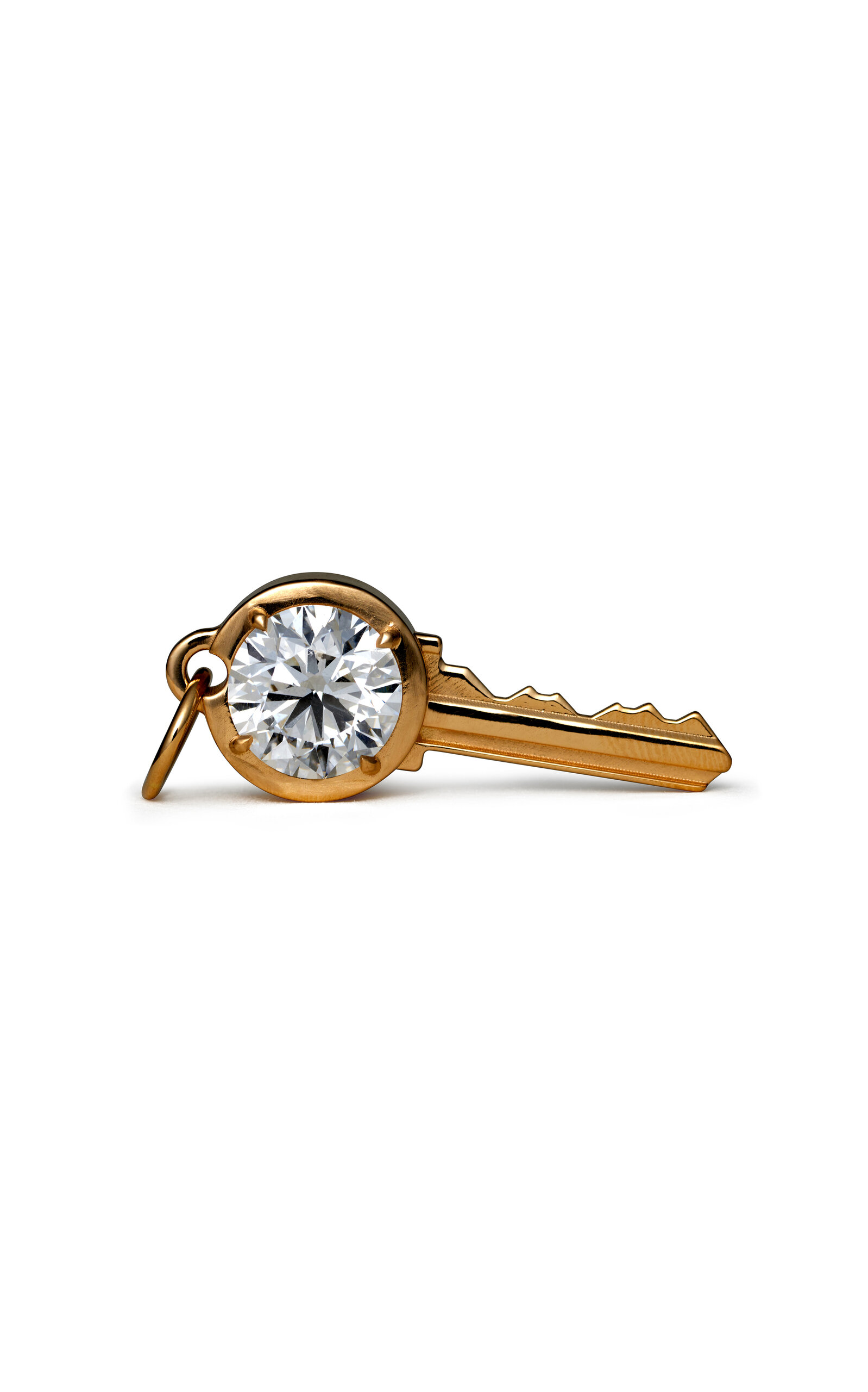 Alexei Hay 18k Yellow Gold The Round Key Pendant