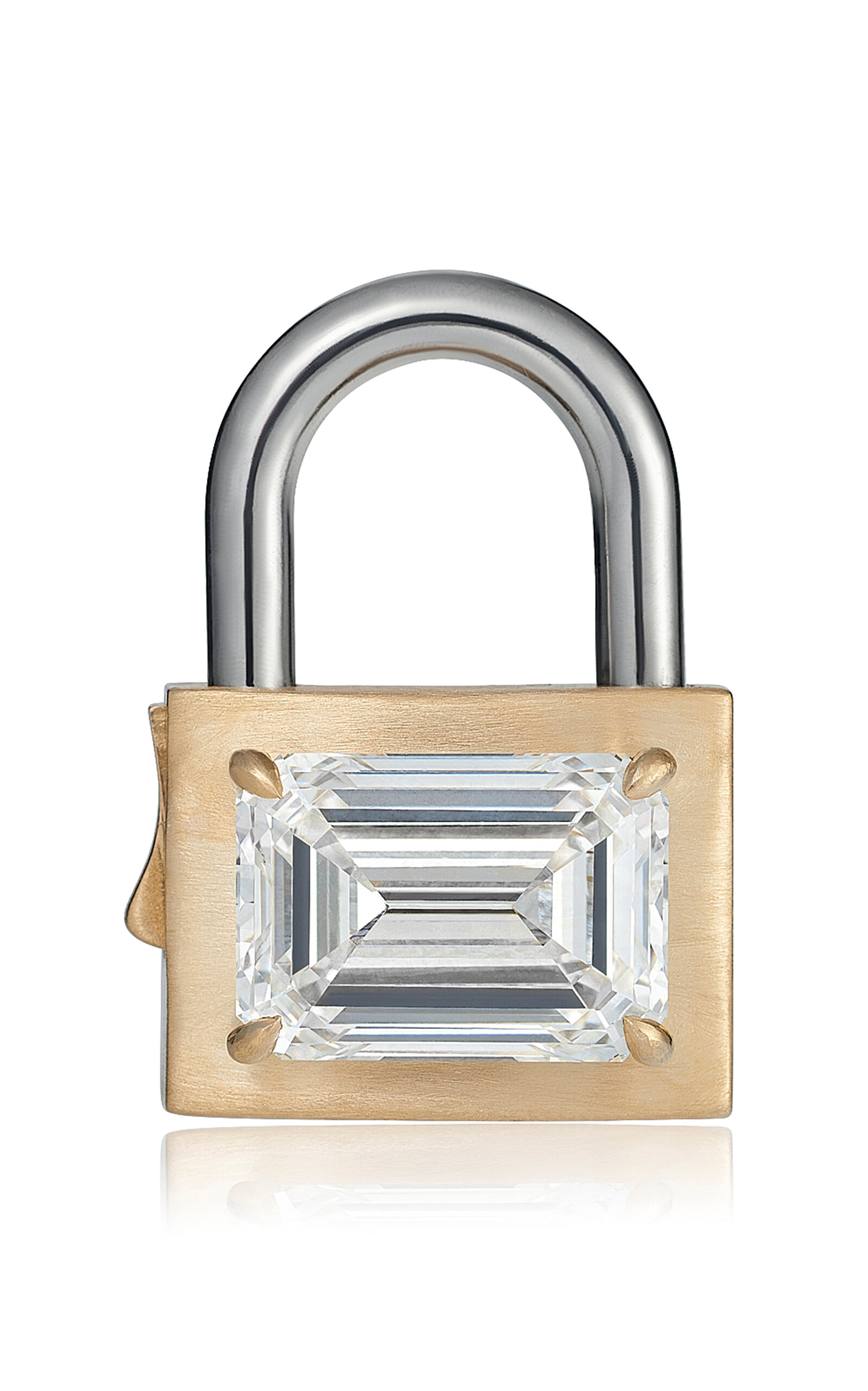 Alexei Hay 18k Yellow Gold The Padlock Pendant
