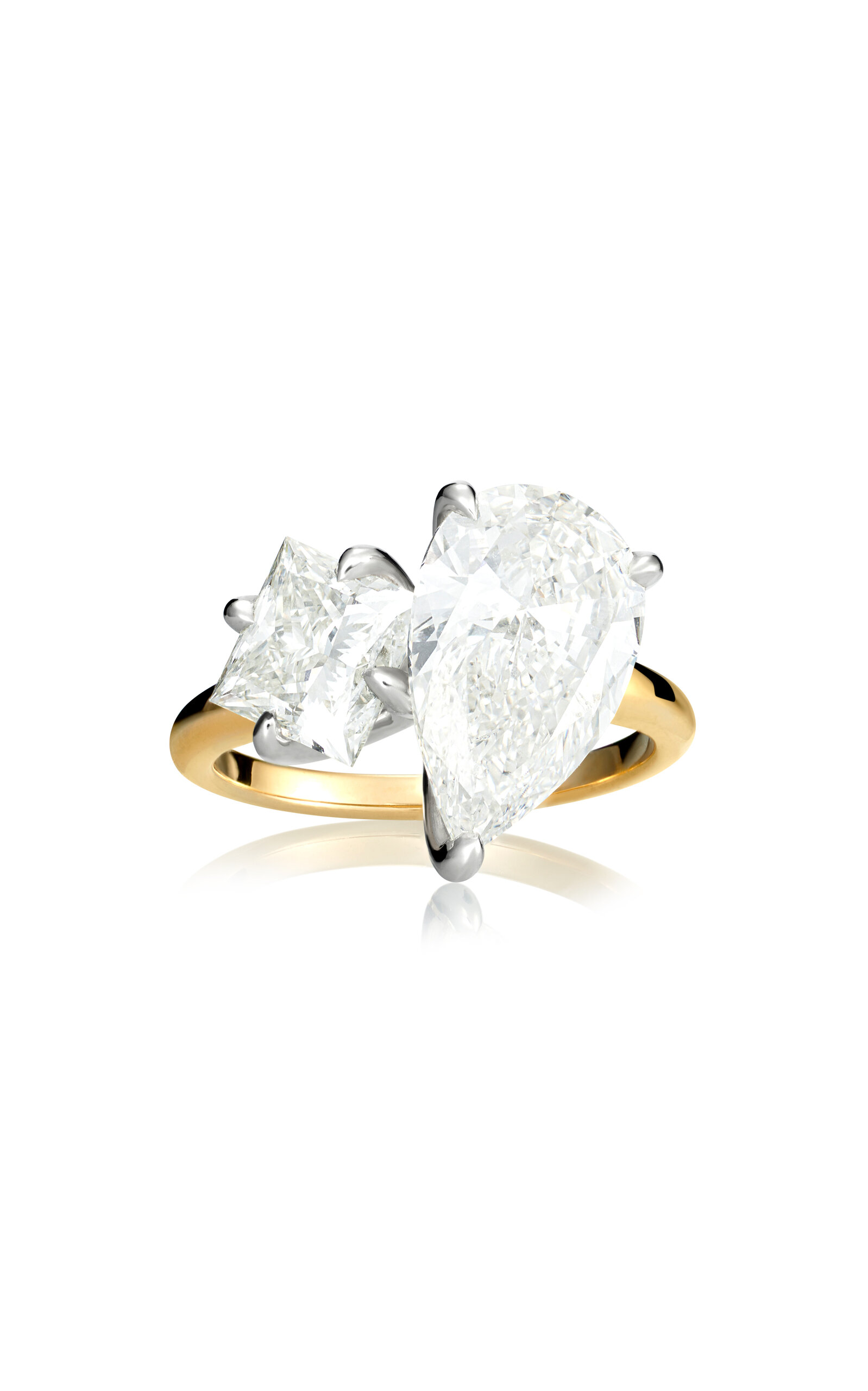 Alexei Hay 18k Yellow Gold The Princess And The Pear Ring