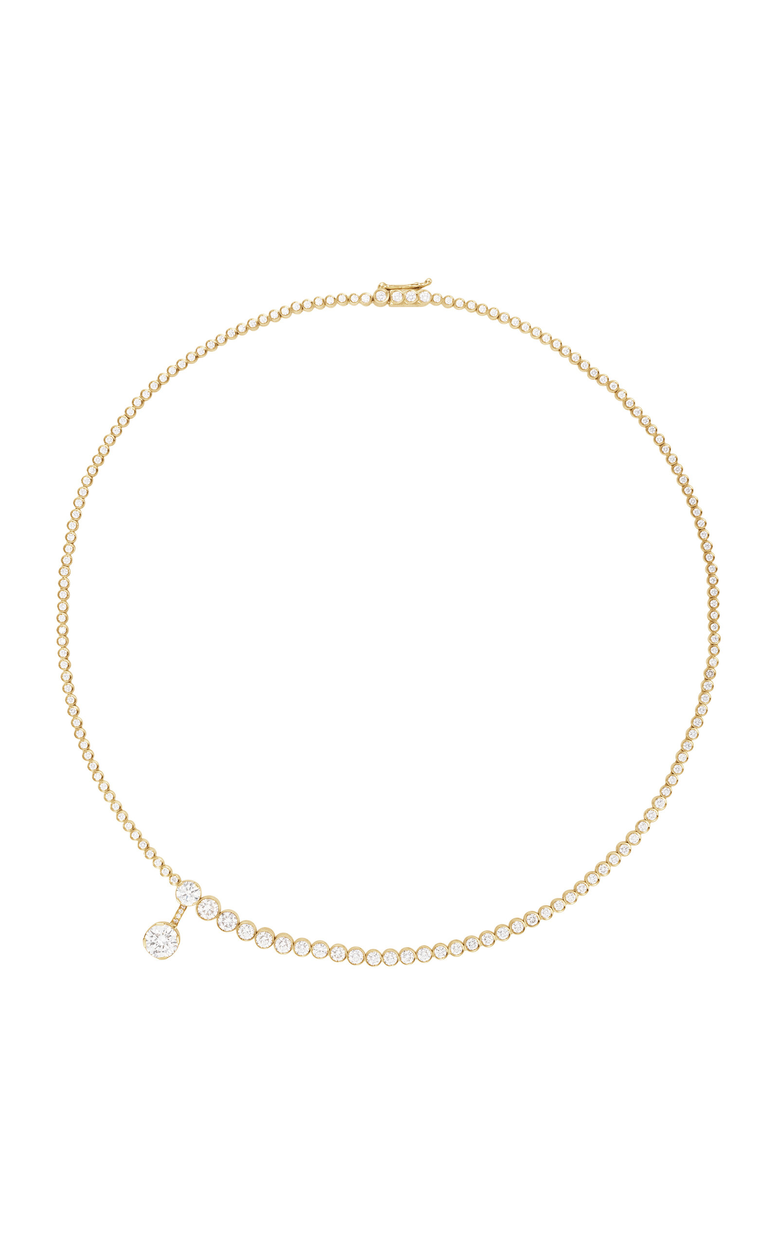 Sophie Bille Brahe Collier De Venus 18k Yellow Gold Diamond Necklace In Gold