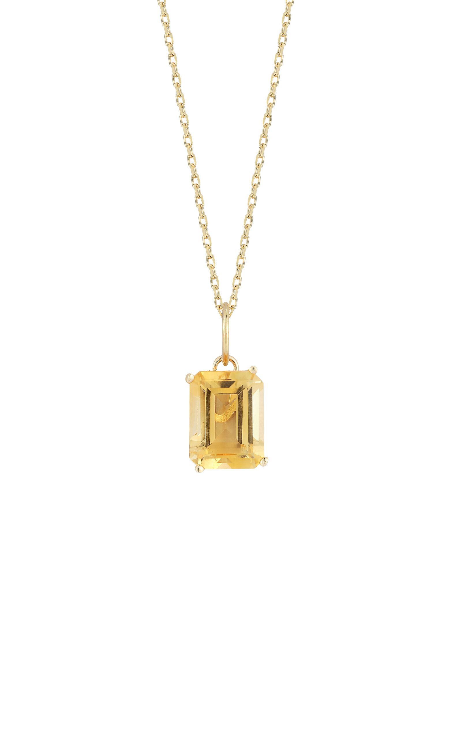 Mateo 14k Yellow Gold Citrine Necklace