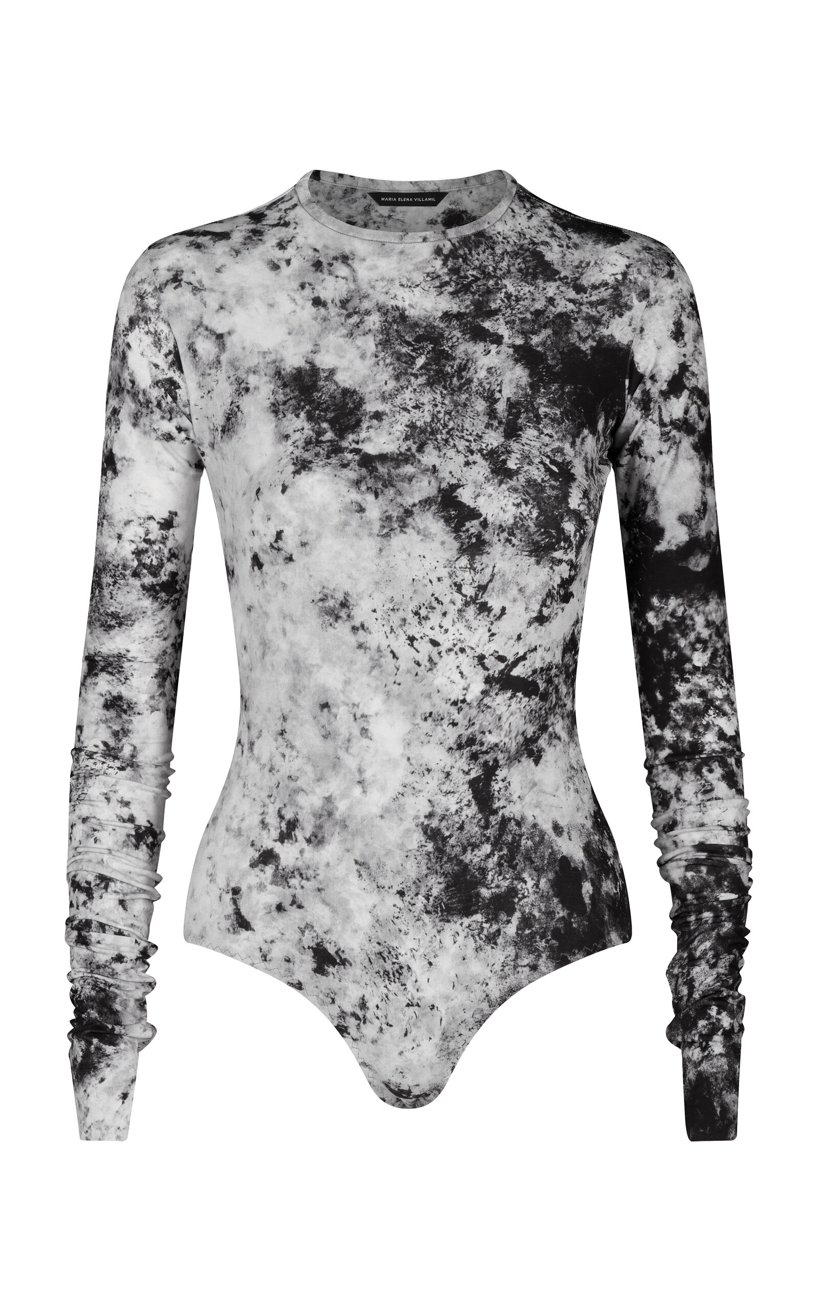 MARIA ELENA VILLAMIL TRAZO PRINTED BODYSUIT