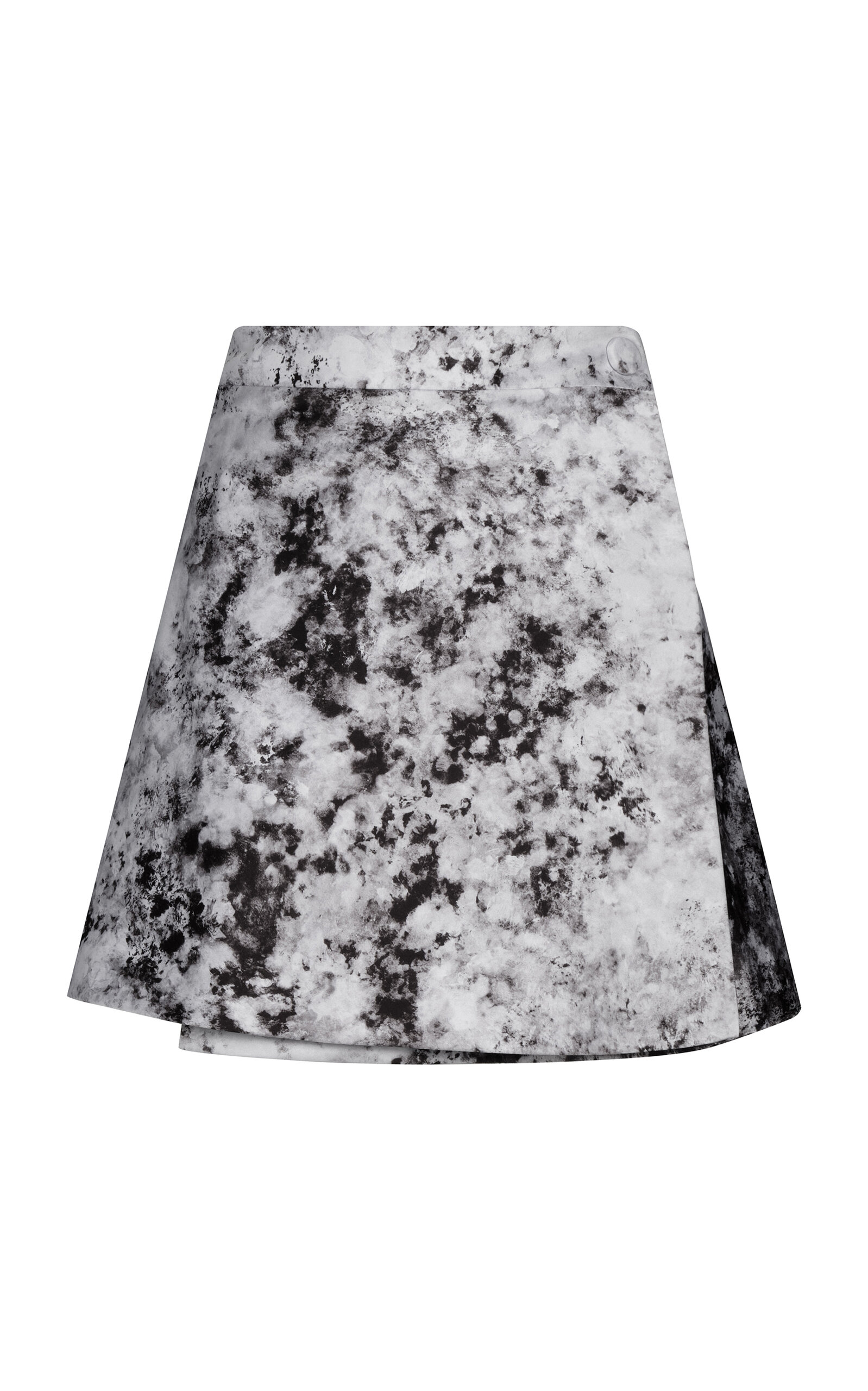 MARIA ELENA VILLAMIL PLIEGUE PRINTED MINI SKIRT