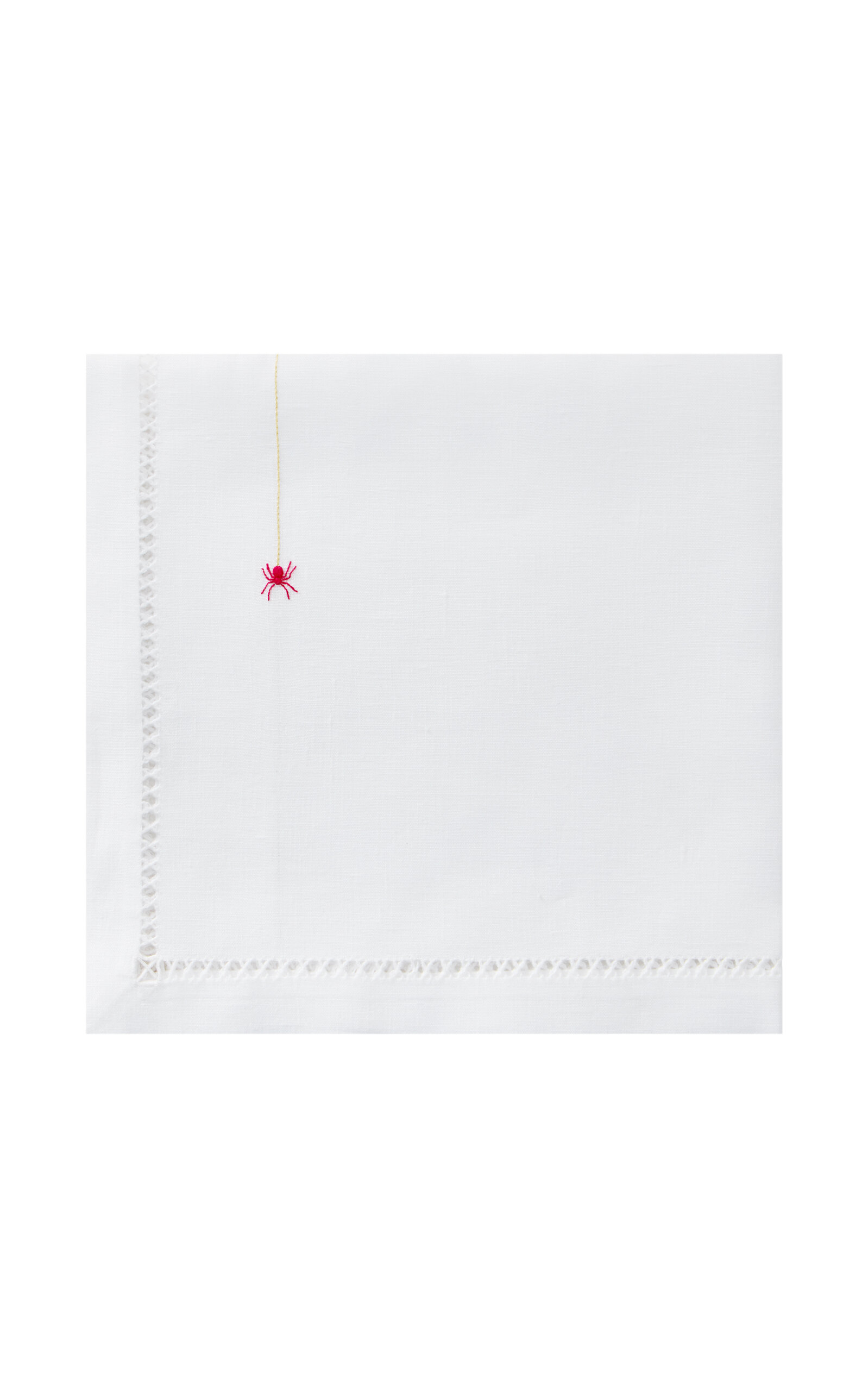 LAILA GOHAR X VIS-A-VIS PARIS NAPKIN MATCHING"BELLE DE JOUR + SPIDER THREAD"