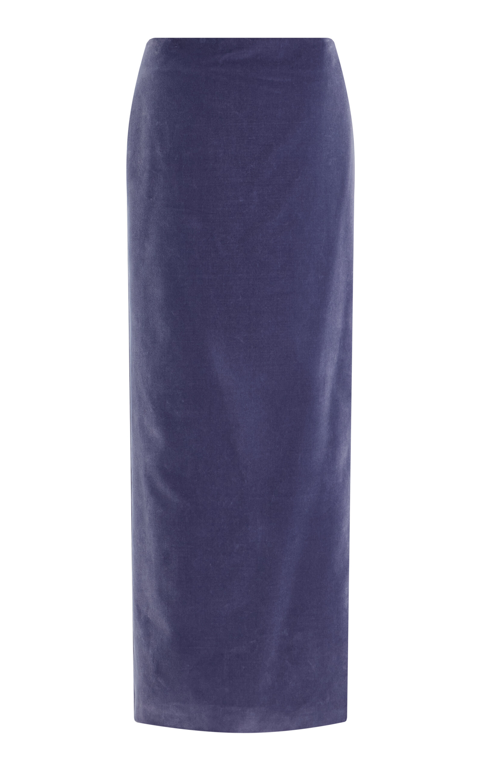 COLLEEN ALLEN Exclusive Cotton Velvet Maxi Skirt