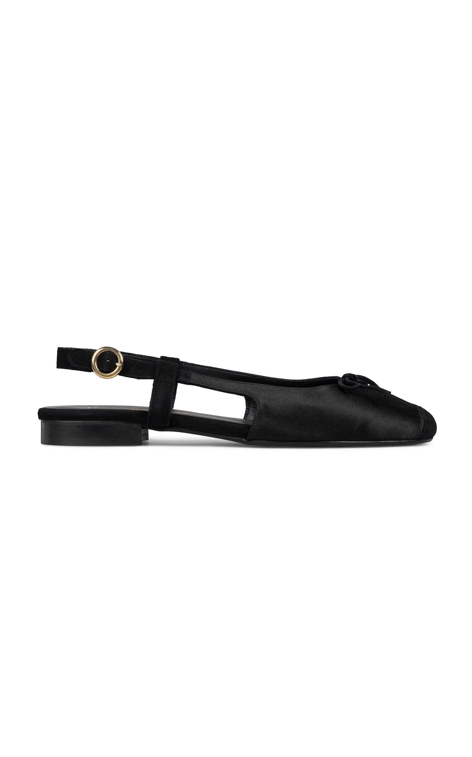 x Reqins Circee Satin Ballet Flats