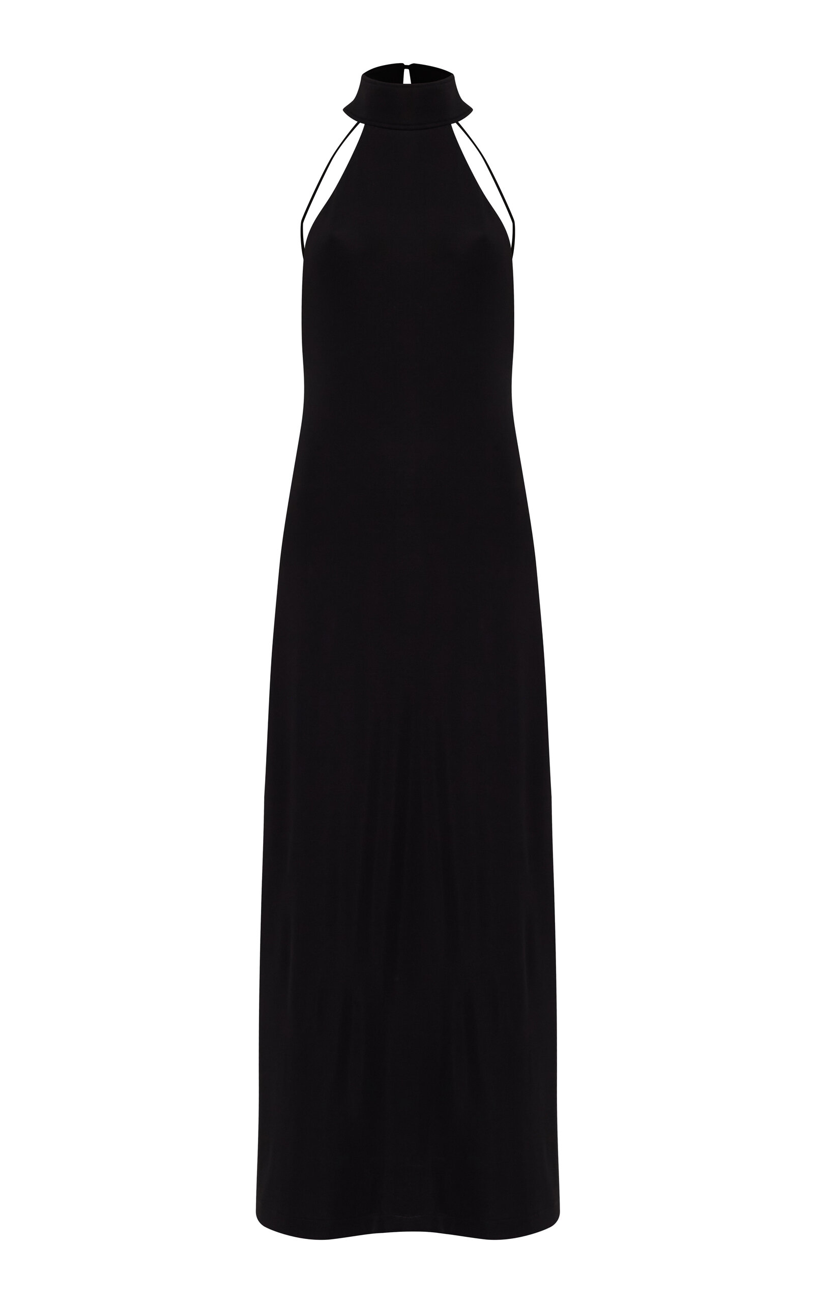 Adriana Degreas x Sabine Getty Open-Back Maxi Dress - Black