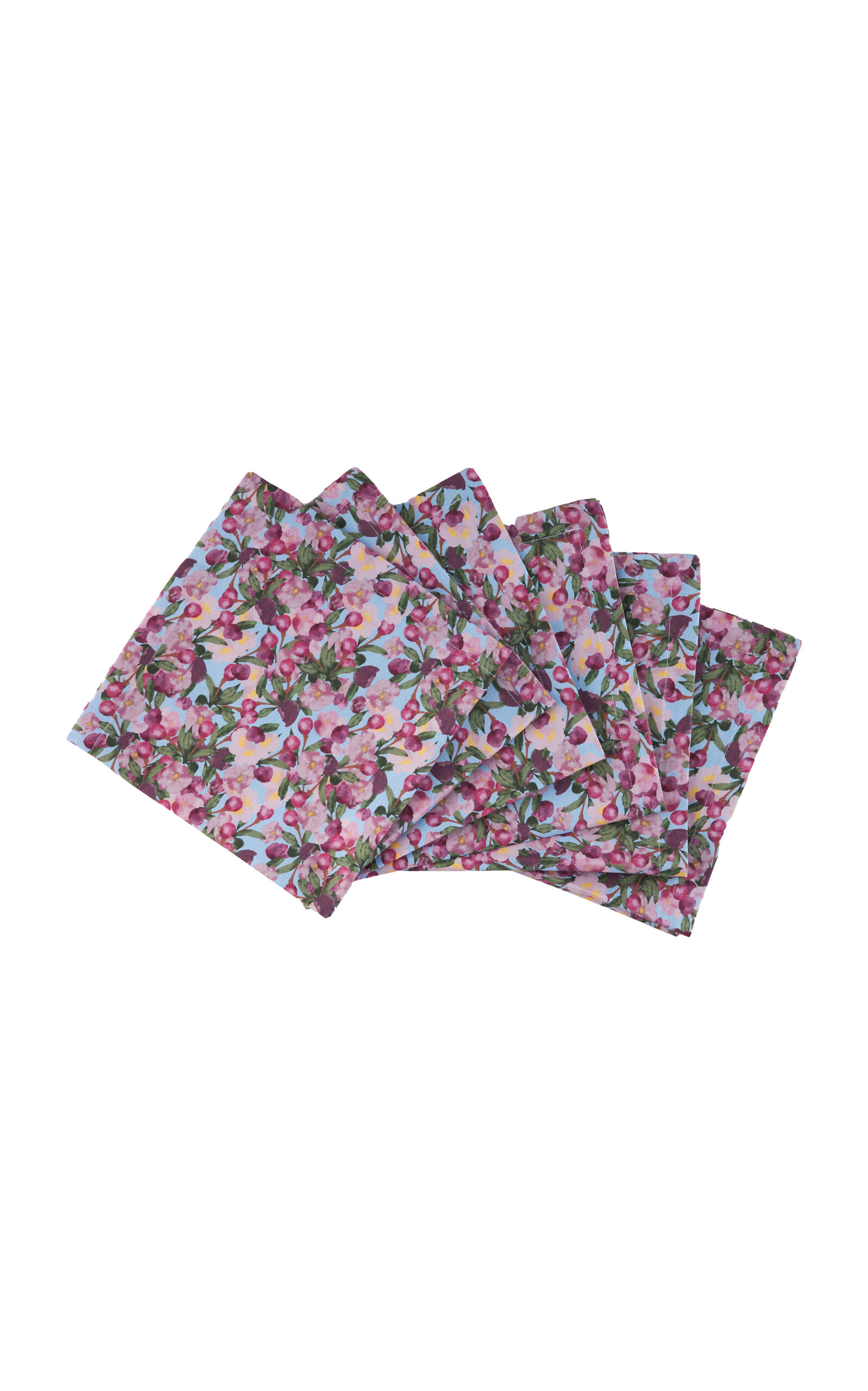 Sophie Williamson Design Set-of-Six Romance is Dead Cotton Napkins - Multi