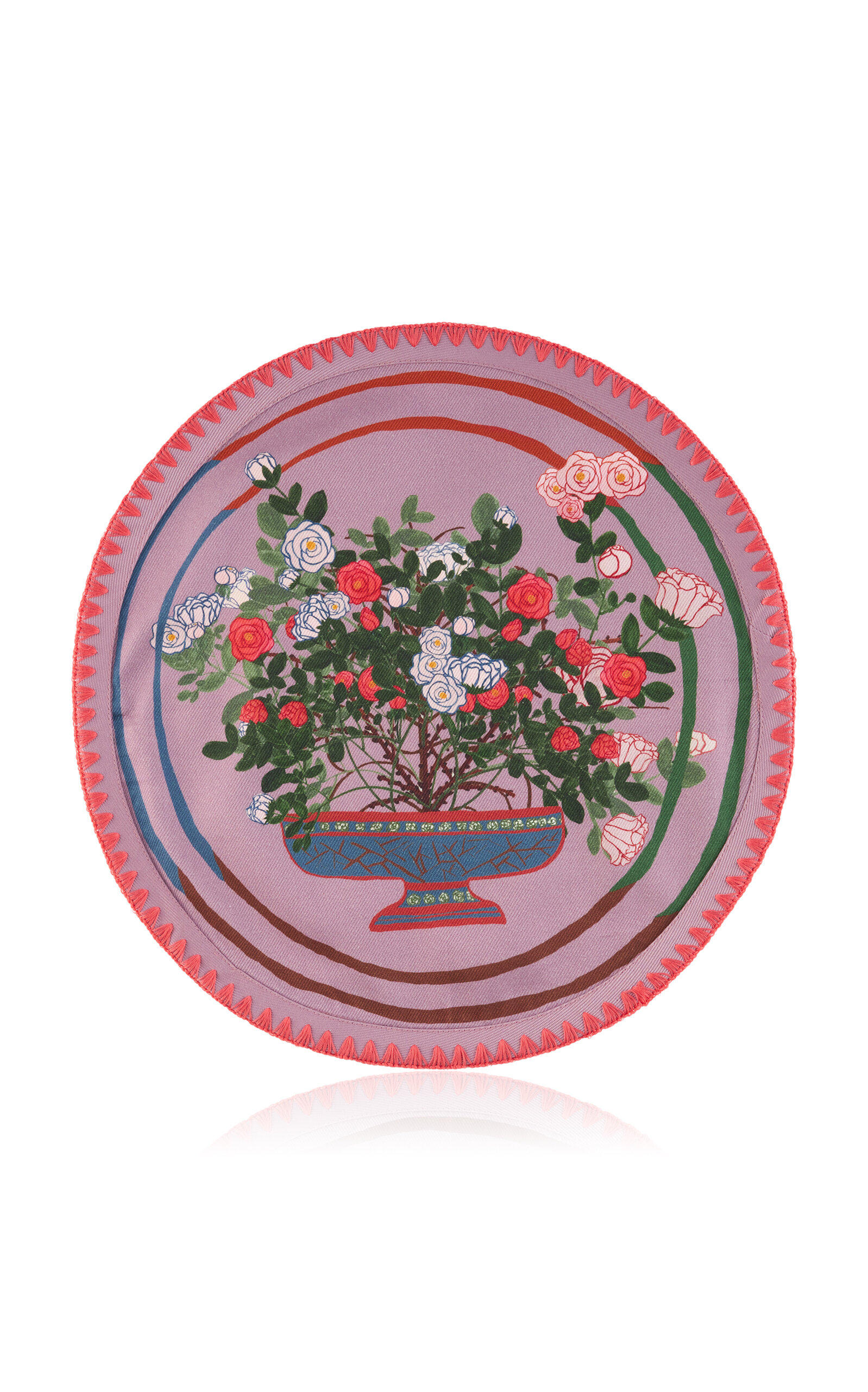 Sophie Williamson Design Set-of-Six La Vie en Rose Cotton Placemats - Multi