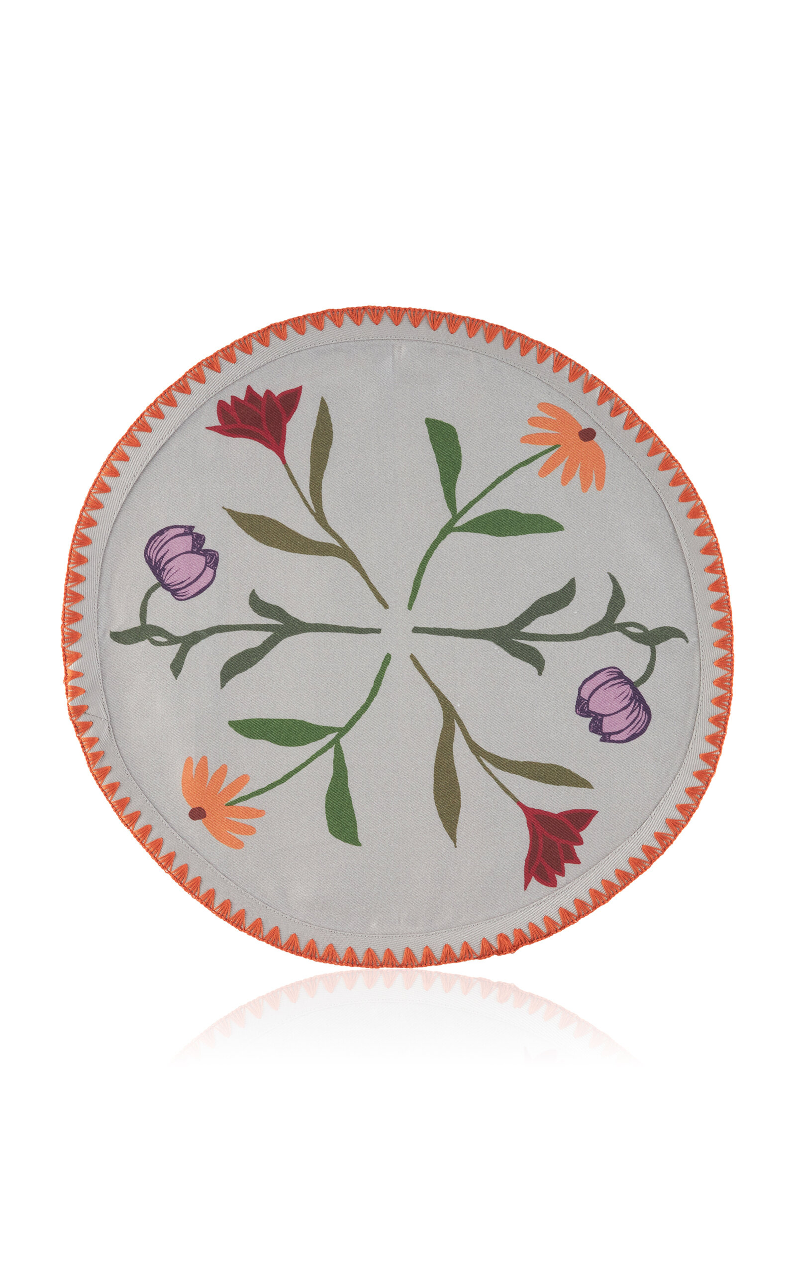 Sophie Williamson Design Set-of-Six Picnic on the Meadow Cotton Placemats - Multi