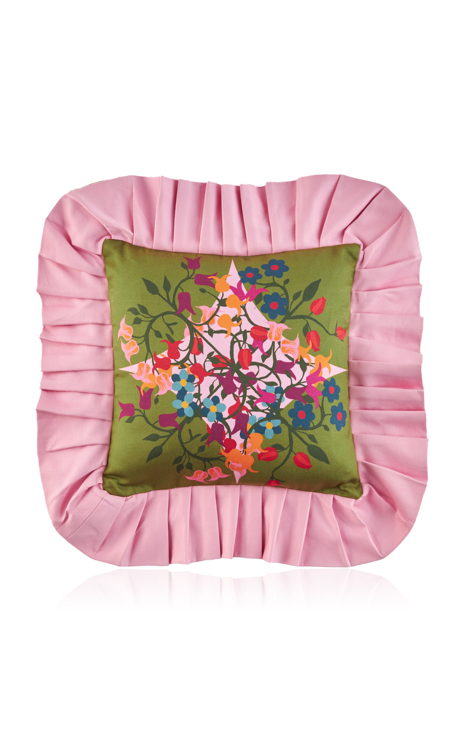 Sophie Williamson Design Blumen Cotton Pillow - Multi