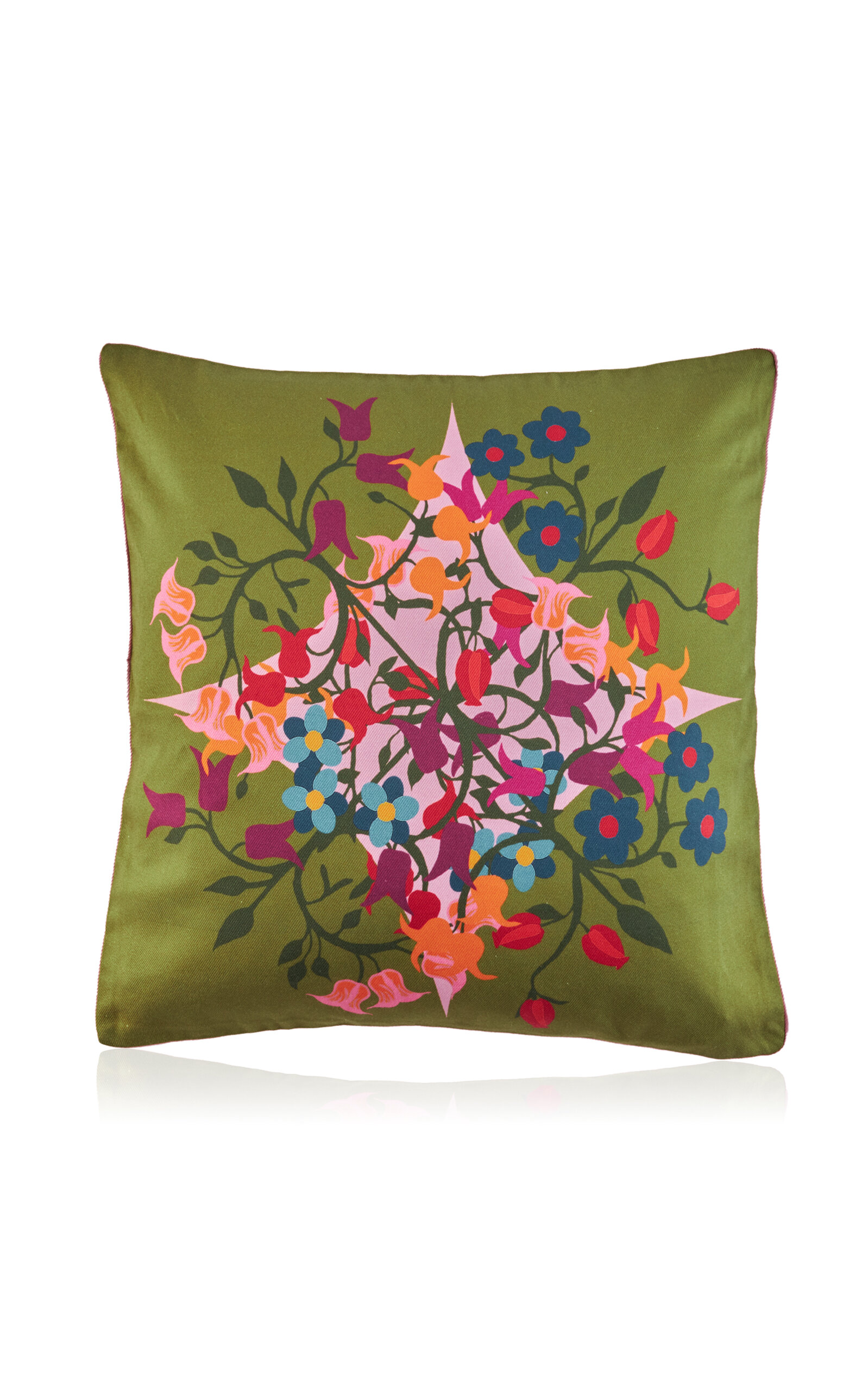 Sophie Williamson Design Blumen Cotton Pillow Cover - Multi
